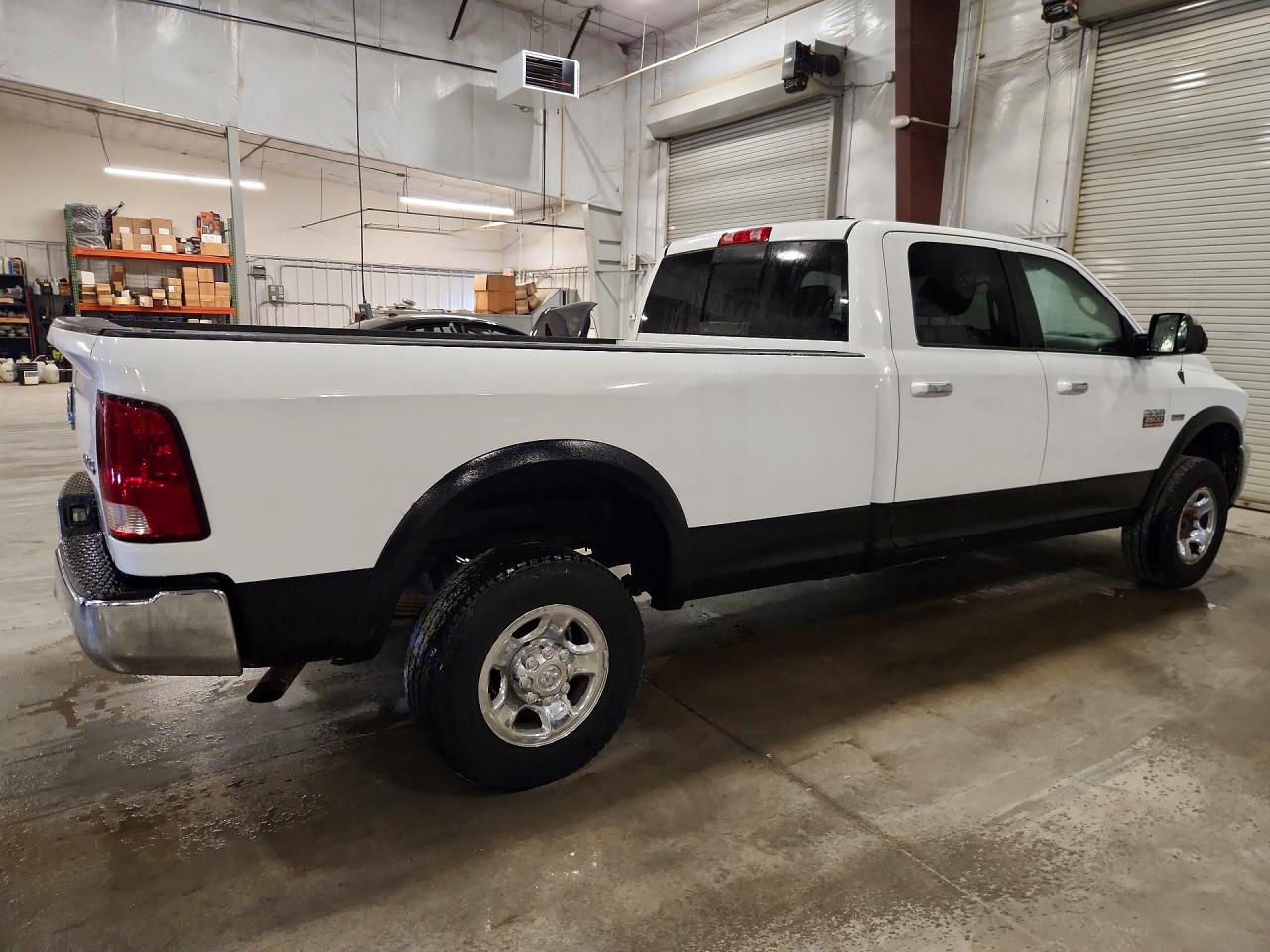 2010 Dodge Ram 2500 White vin: 3D7TT2CT2AG154072