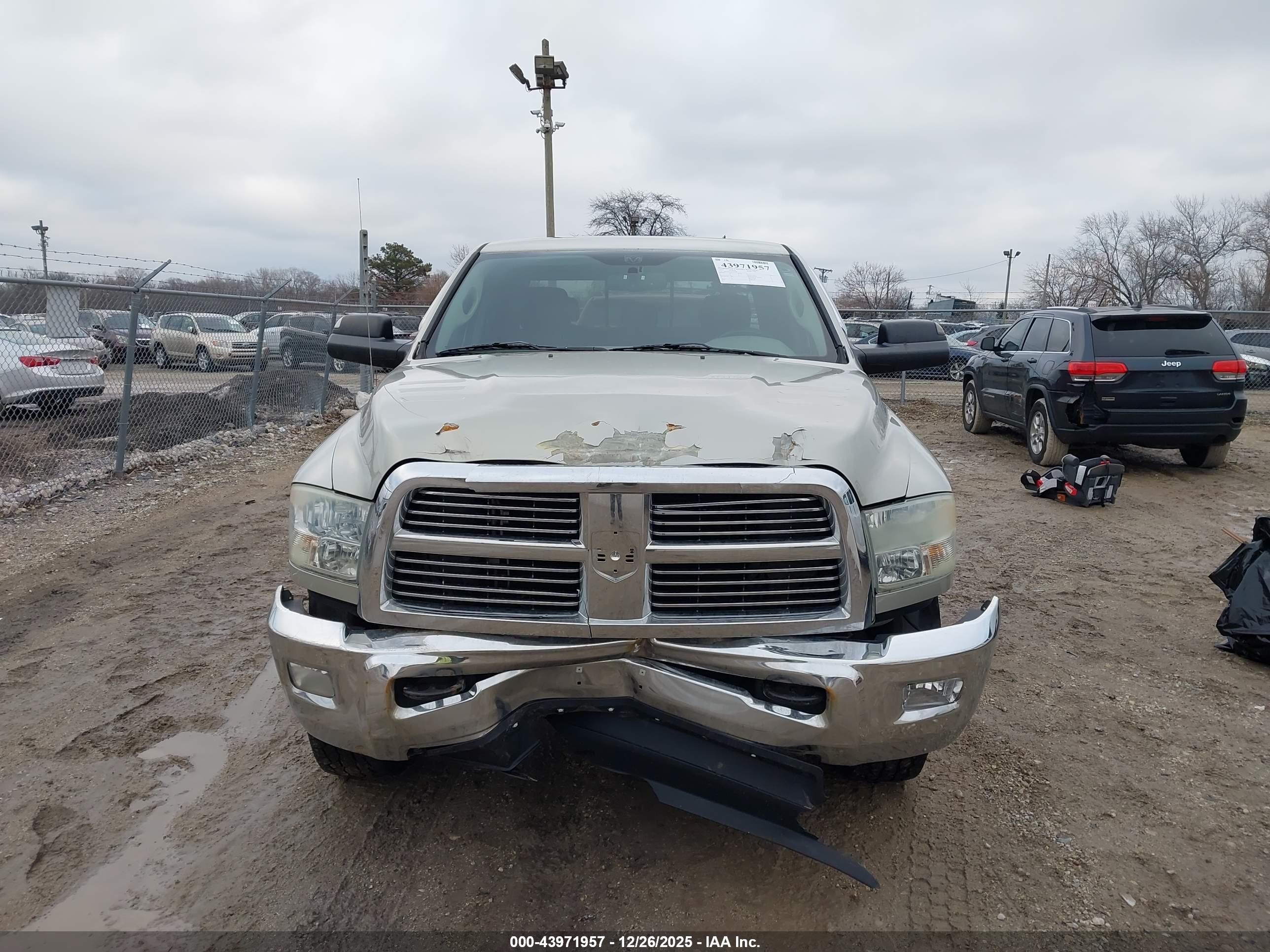 2010 Dodge Ram 2500 Slt Silver vin: 3D7TT2CT3AG125874
