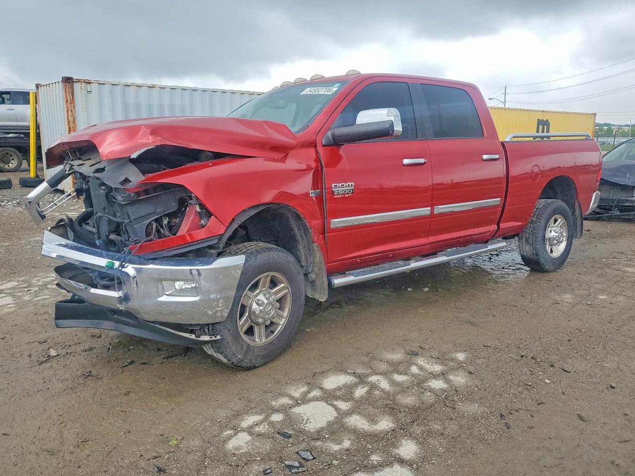 2010 Dodge Ram 2500 Maroon vin: 3D7TT2CT4AG173996