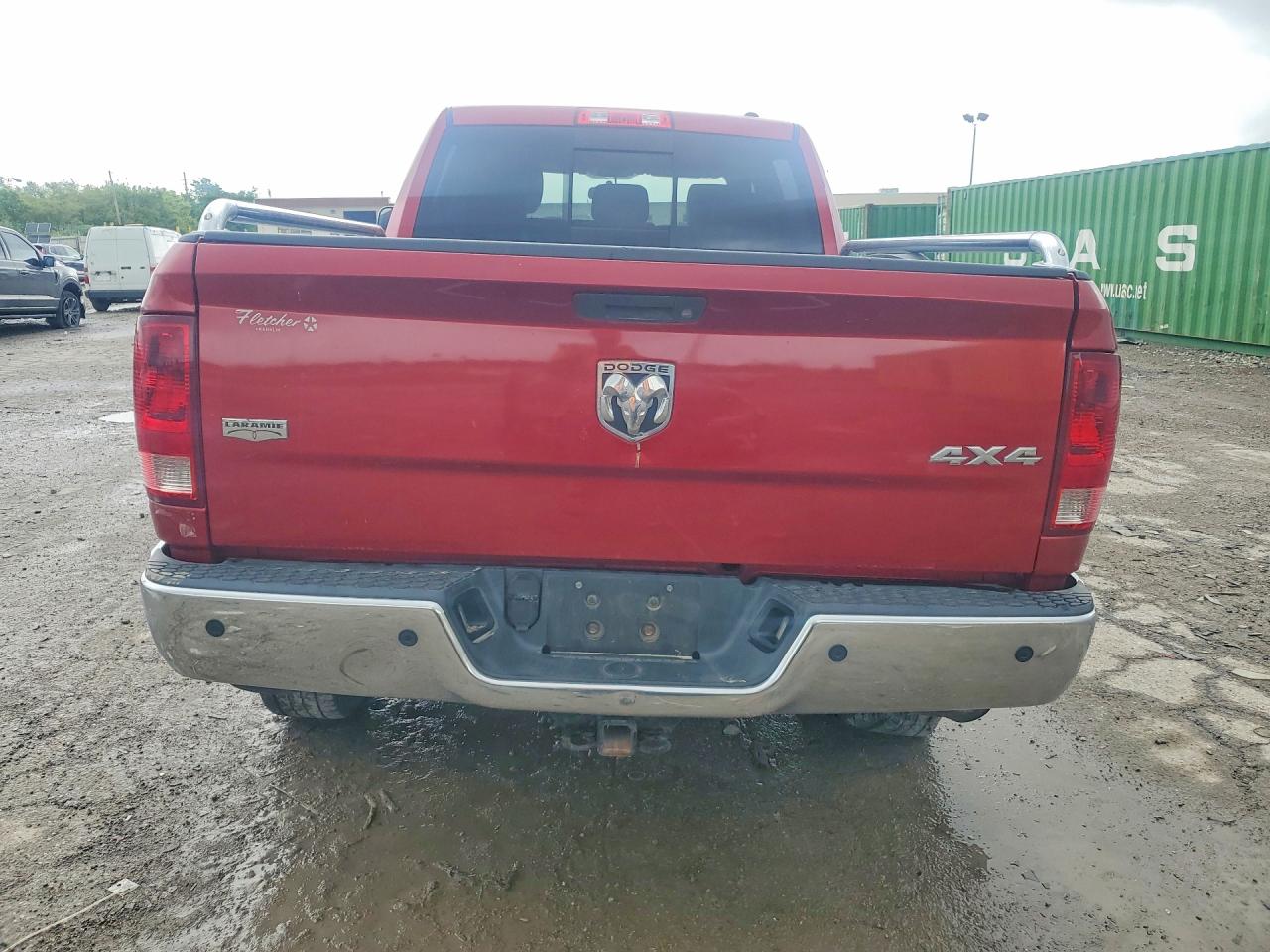2010 Dodge Ram 2500 Maroon vin: 3D7TT2CT4AG173996