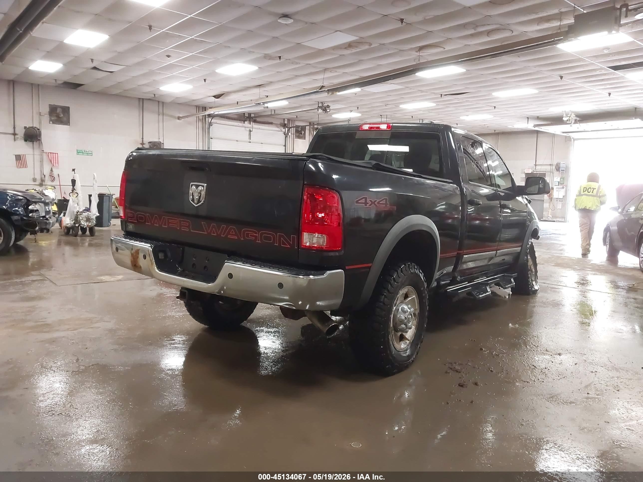 2011 Ram Ram 2500 Power Wagon Black vin: 3D7TT2CT4BG604564
