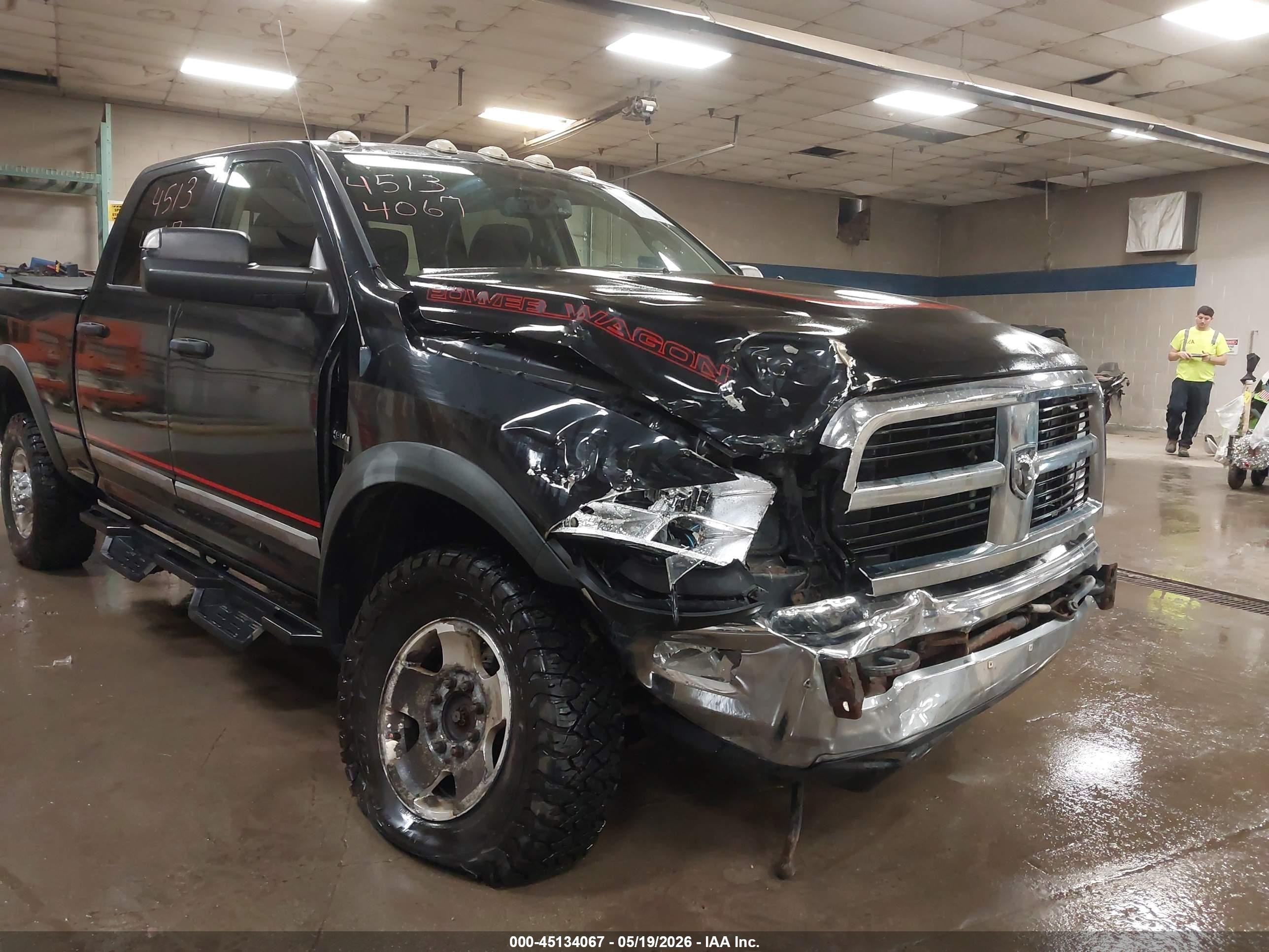 2011 Ram Ram 2500 Power Wagon Black vin: 3D7TT2CT4BG604564