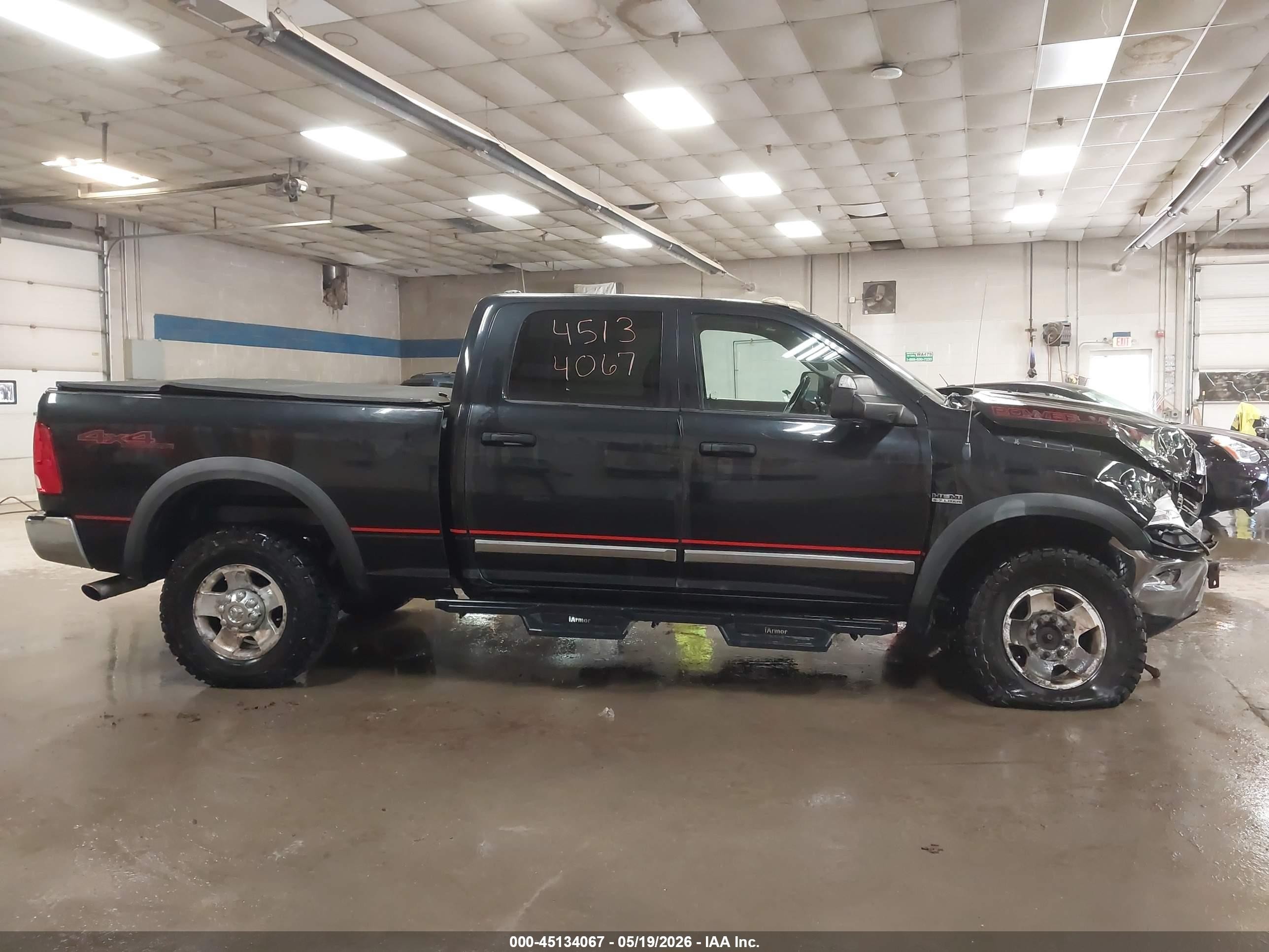 2011 Ram Ram 2500 Power Wagon Black vin: 3D7TT2CT4BG604564