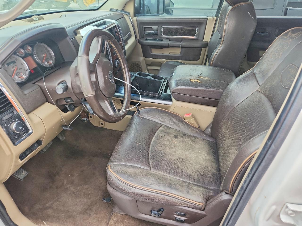2011 Dodge Ram 2500 White vin: 3D7TT2CT4BG625902
