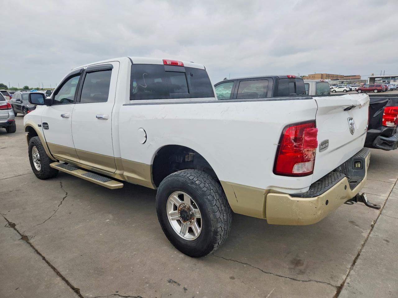 2011 Dodge Ram 2500 White vin: 3D7TT2CT4BG625902