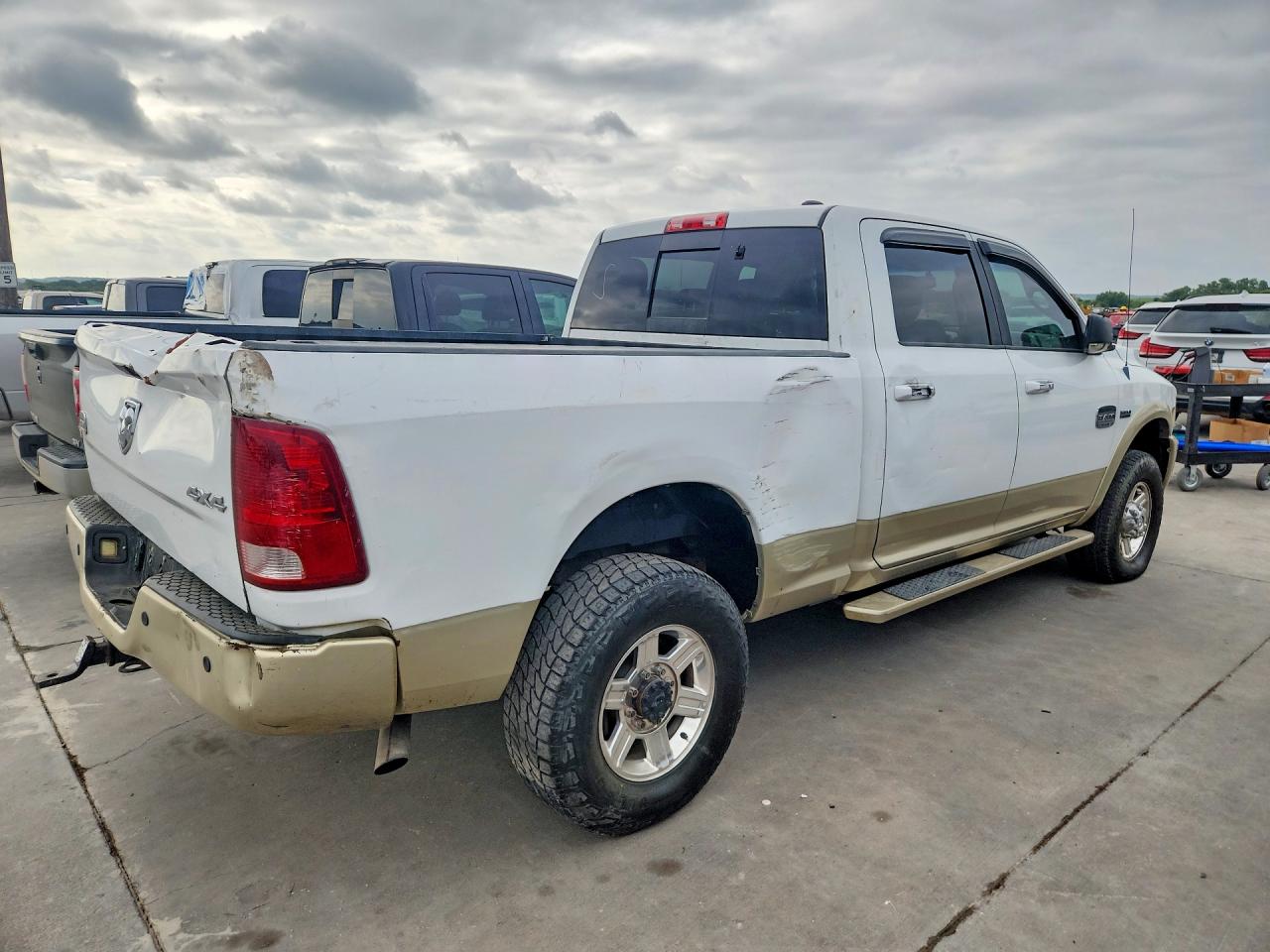 2011 Dodge Ram 2500 White vin: 3D7TT2CT4BG625902