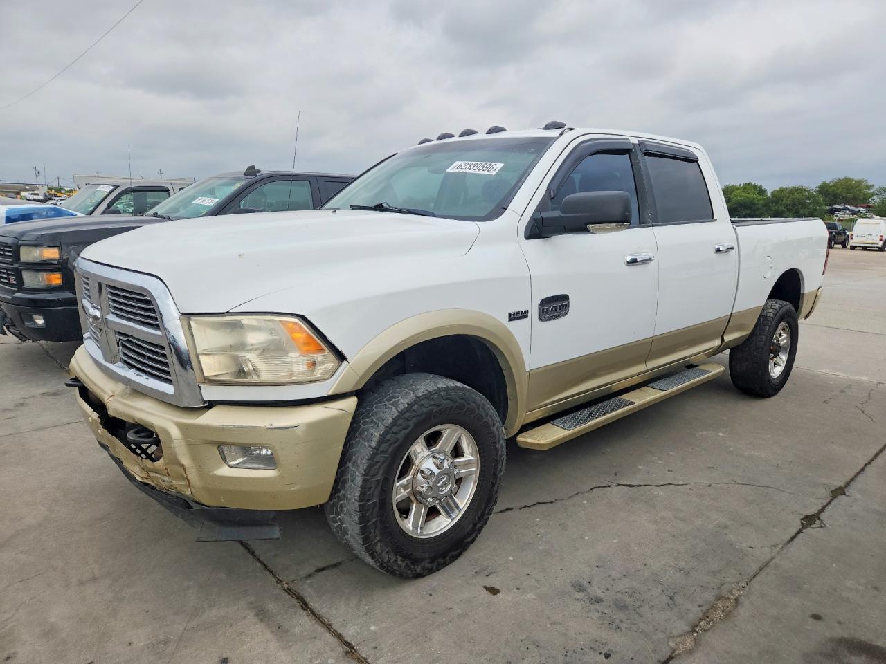 2011 Dodge Ram 2500 White vin: 3D7TT2CT4BG625902