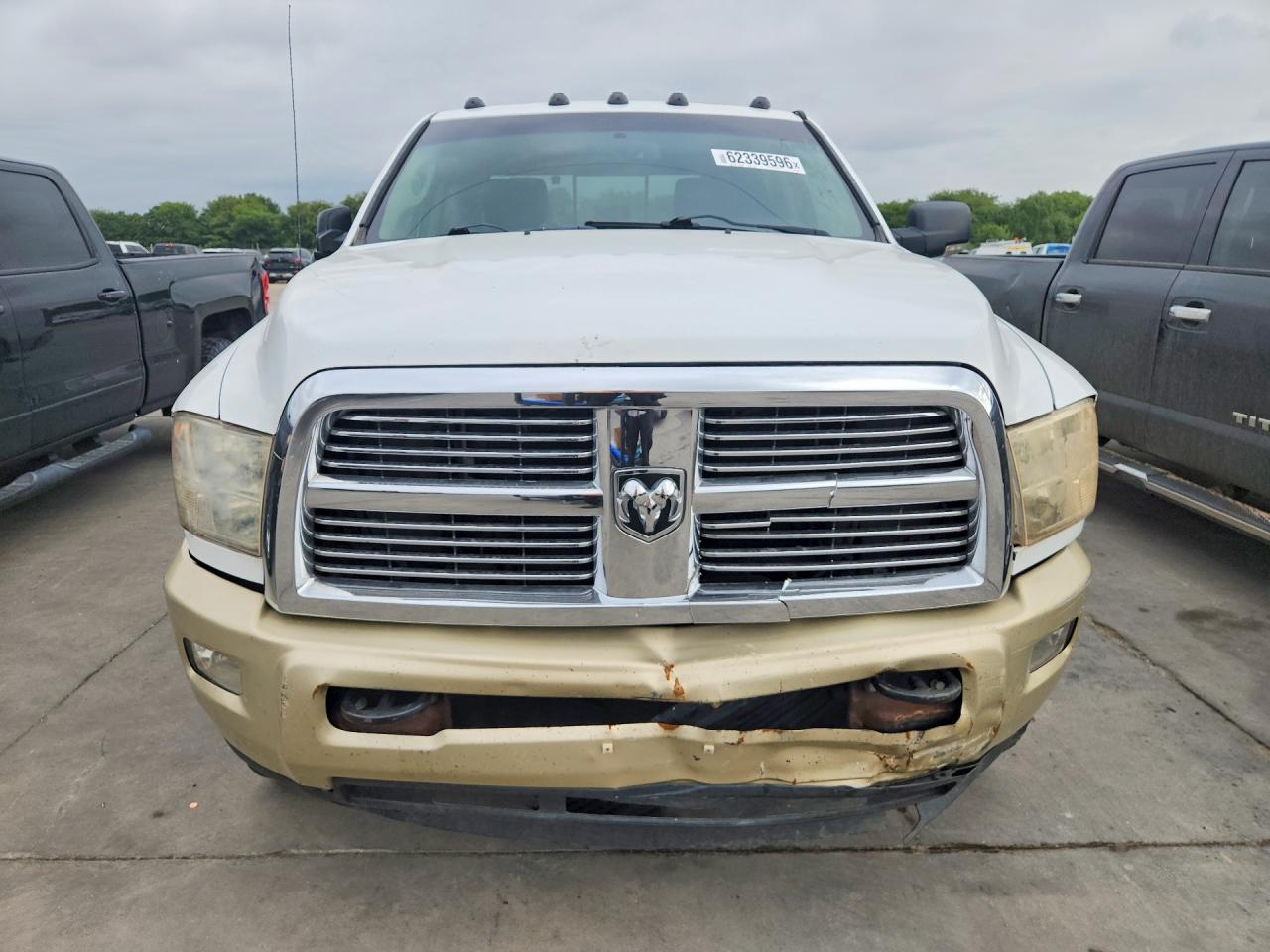 2011 Dodge Ram 2500 White vin: 3D7TT2CT4BG625902