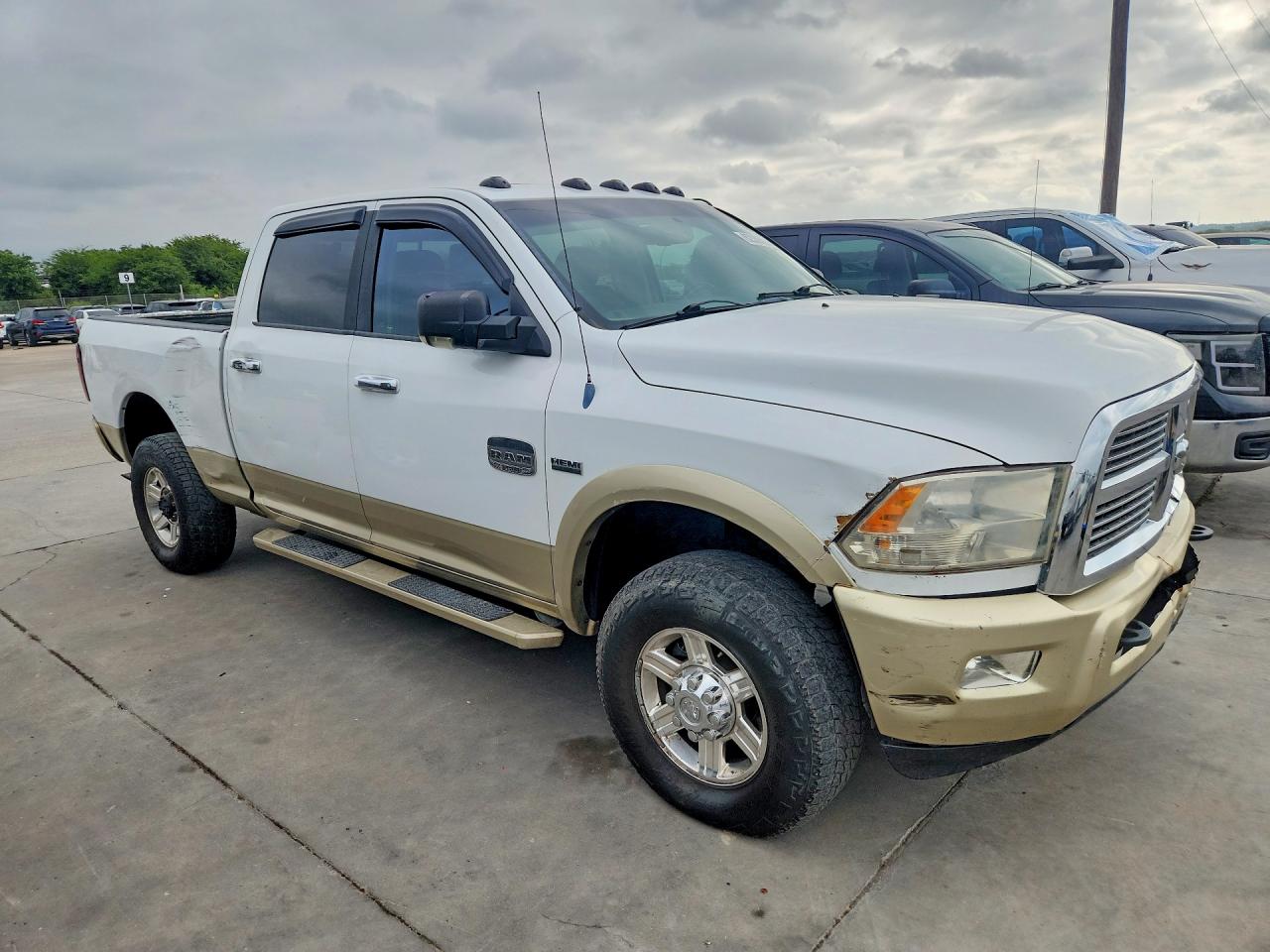 2011 Dodge Ram 2500 White vin: 3D7TT2CT4BG625902