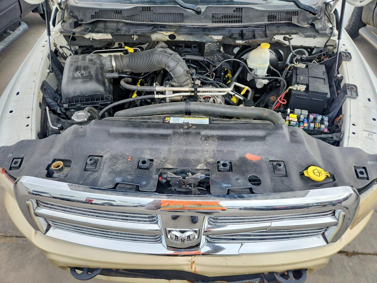 2011 Dodge Ram 2500 White vin: 3D7TT2CT4BG625902