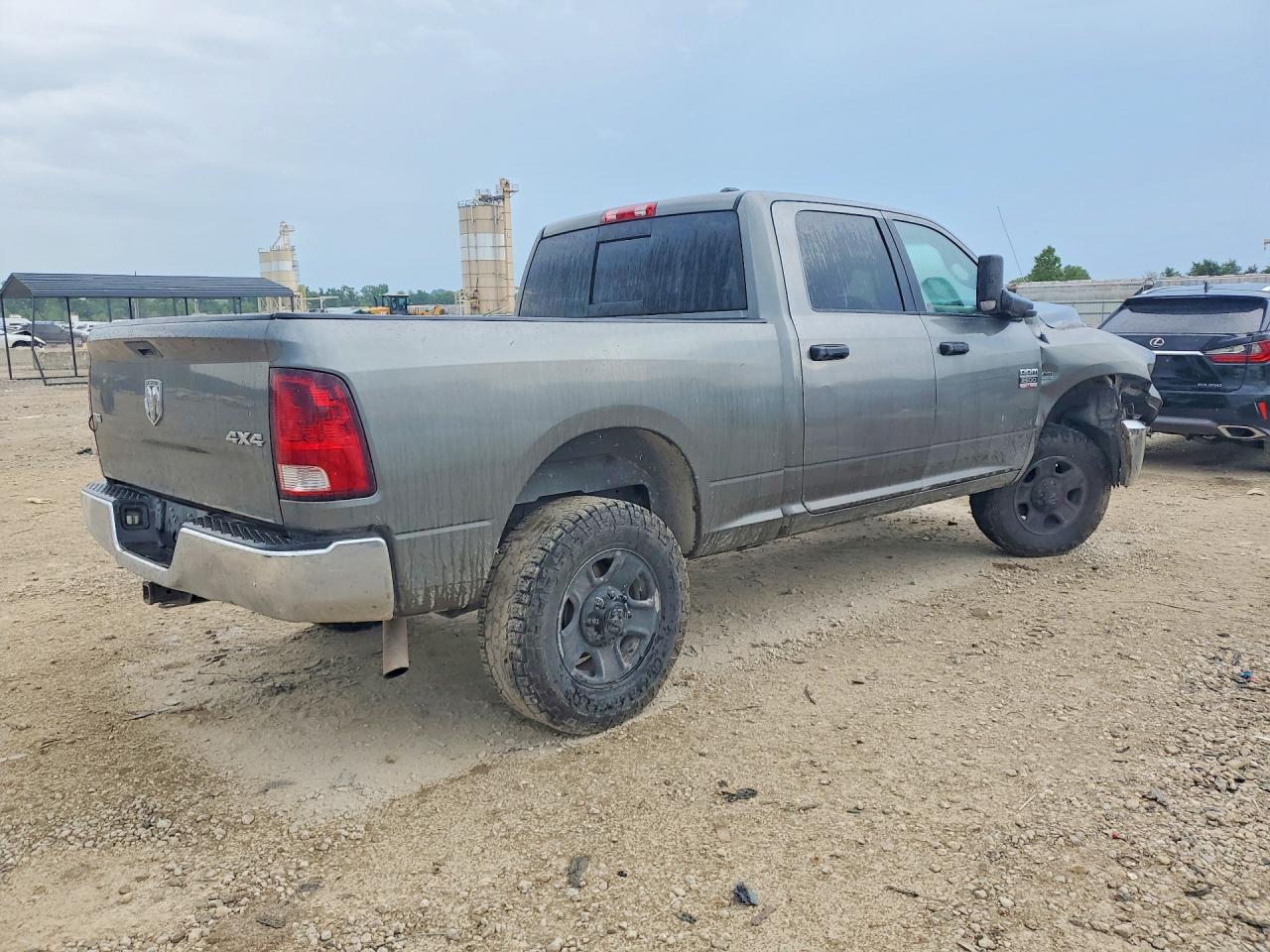 2011 Dodge Ram 2500 Gray vin: 3D7TT2CT5BG628968