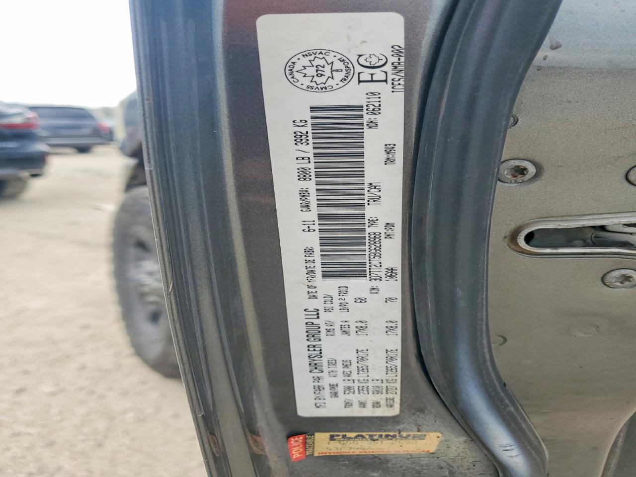 2011 Dodge Ram 2500 Gray vin: 3D7TT2CT5BG628968