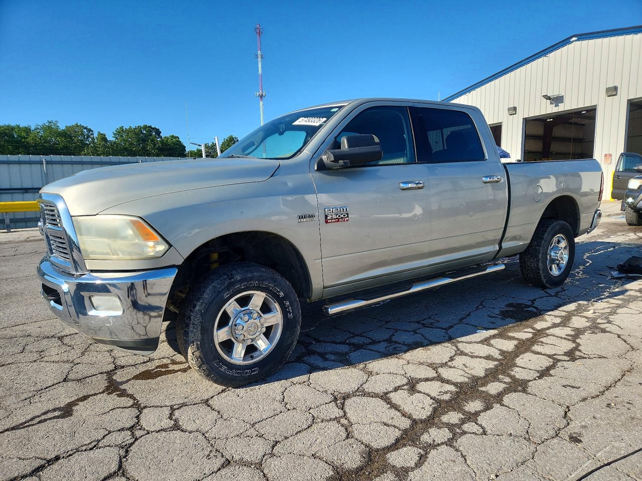 2010 Dodge Ram 2500 Silver vin: 3D7TT2CT6AG118112