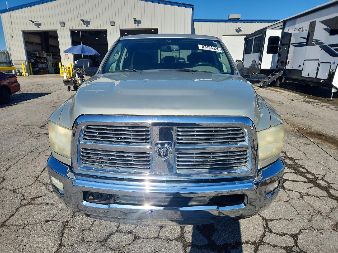 2010 Dodge Ram 2500 Silver vin: 3D7TT2CT6AG118112