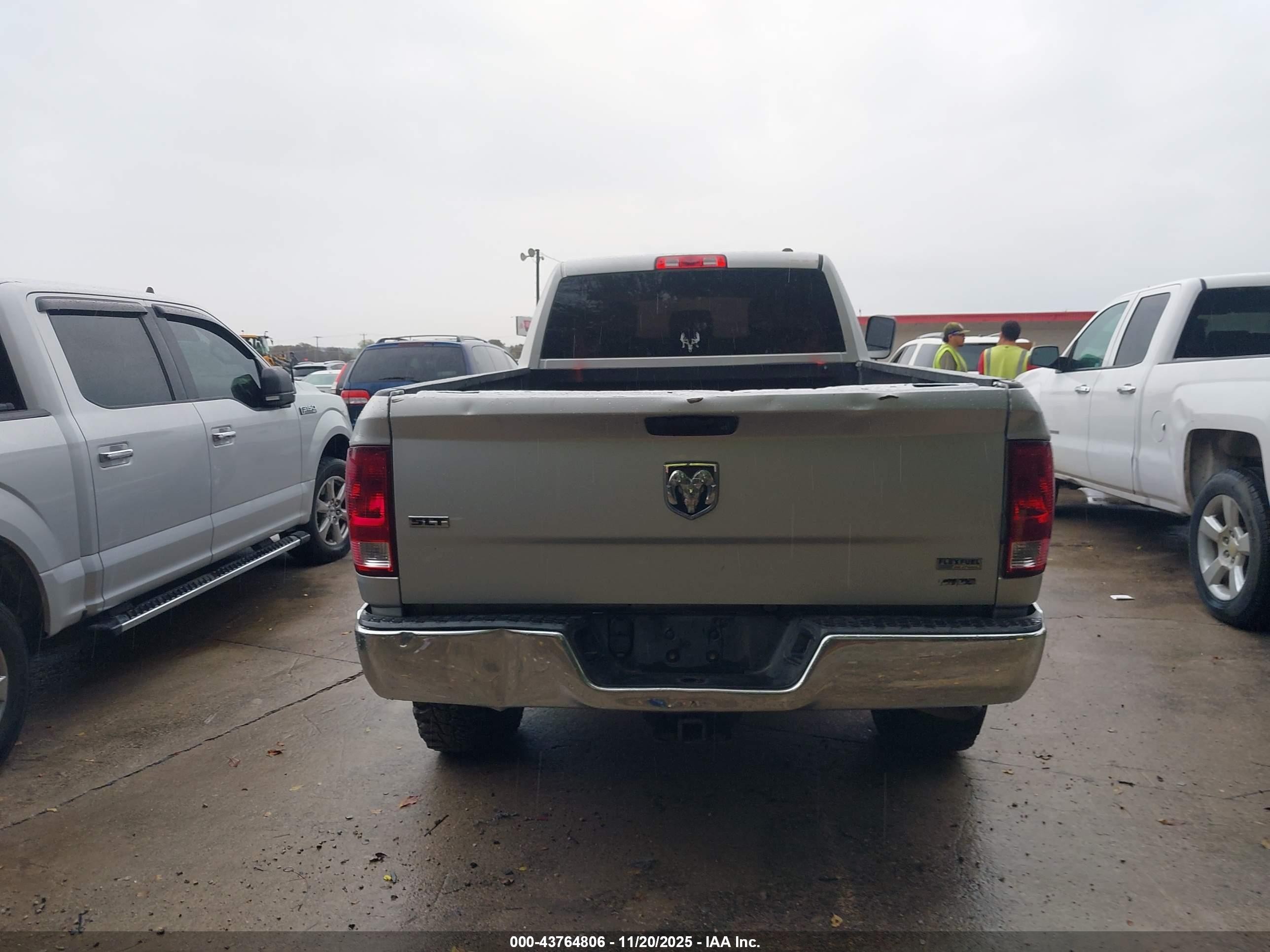 2010 Dodge Ram 2500 St Серебряный vin: 3D7TT2CT6AG148856