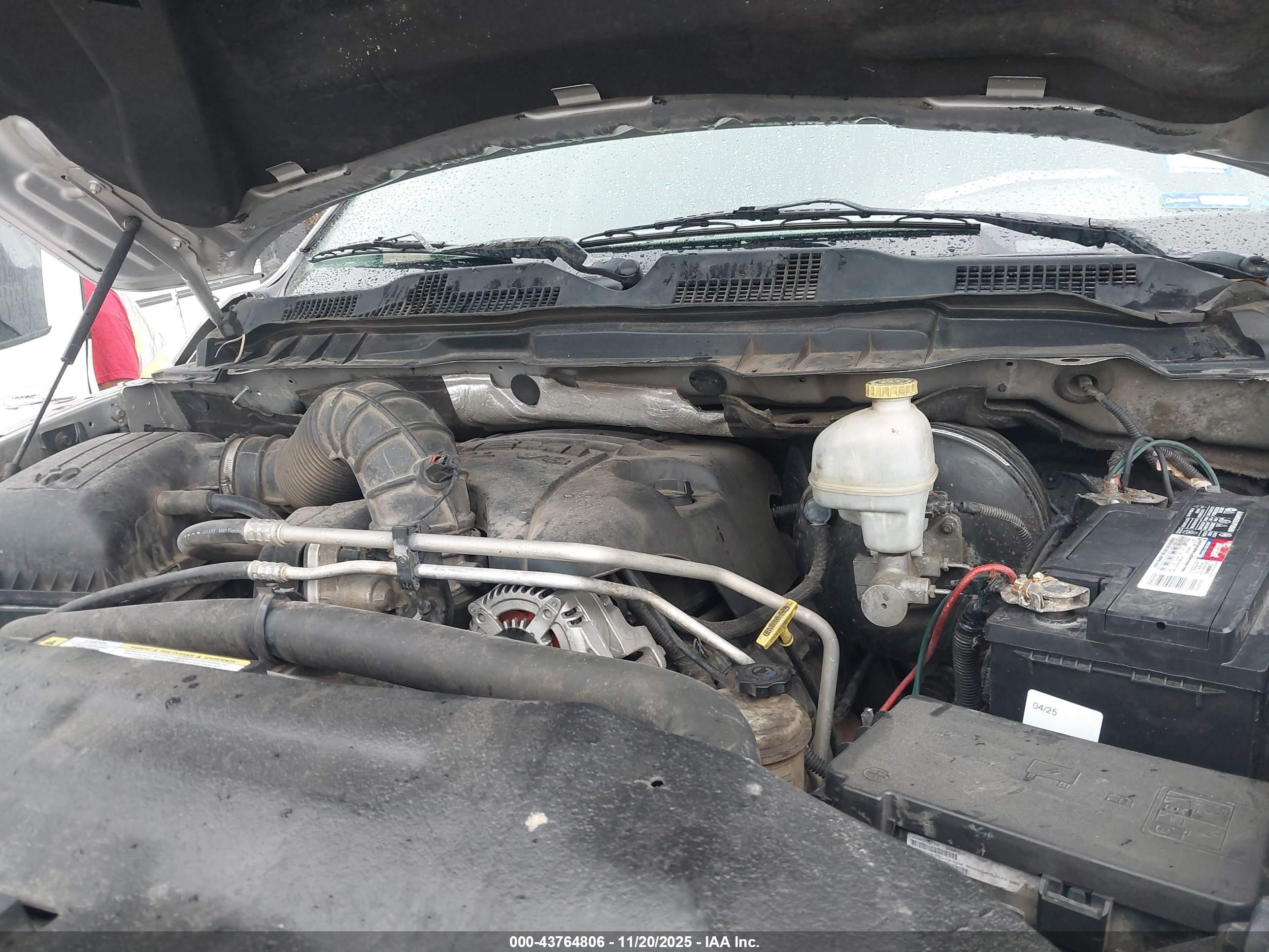 2010 Dodge Ram 2500 St Серебряный vin: 3D7TT2CT6AG148856