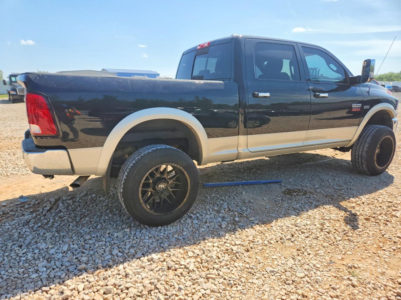 2011 Dodge Ram 2500 Черный vin: 3D7TT2CT6BG584270