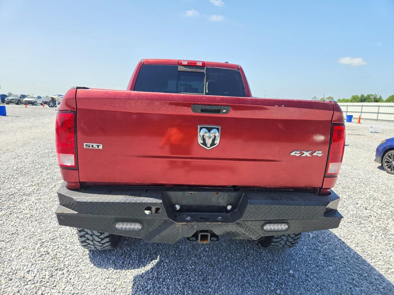 2011 Dodge Ram 2500 Красный vin: 3D7TT2CT6BG601990