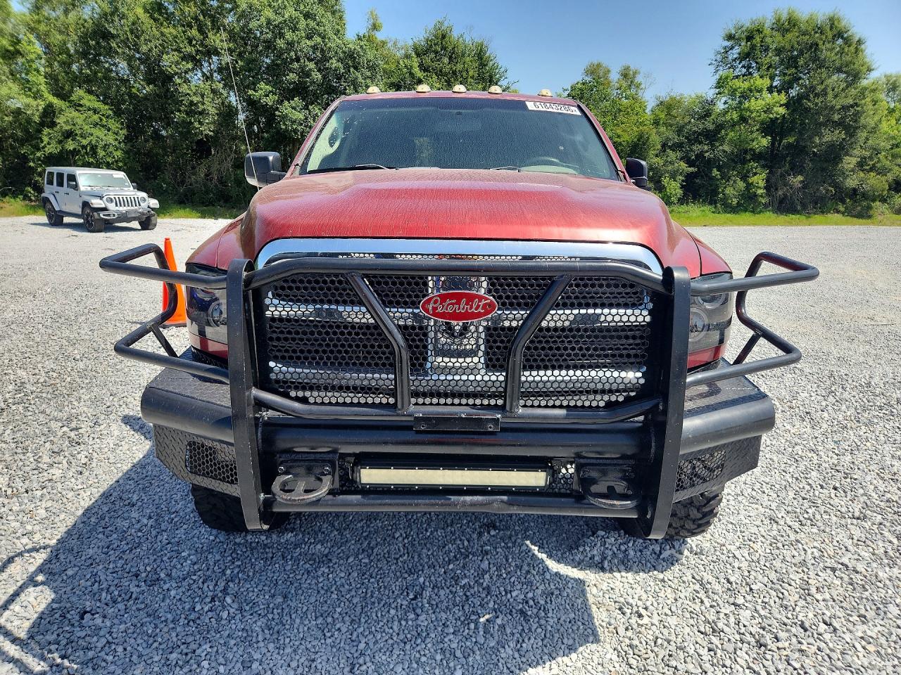 2011 Dodge Ram 2500 Красный vin: 3D7TT2CT6BG601990