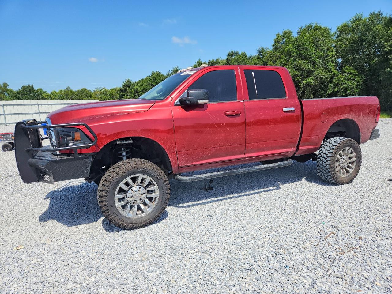 2011 Dodge Ram 2500 Красный vin: 3D7TT2CT6BG601990