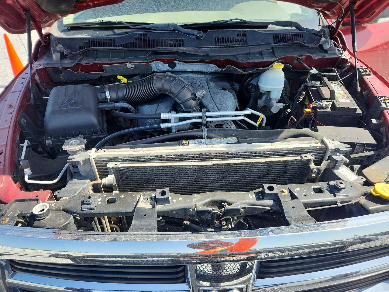 2011 Dodge Ram 2500 Красный vin: 3D7TT2CT6BG601990
