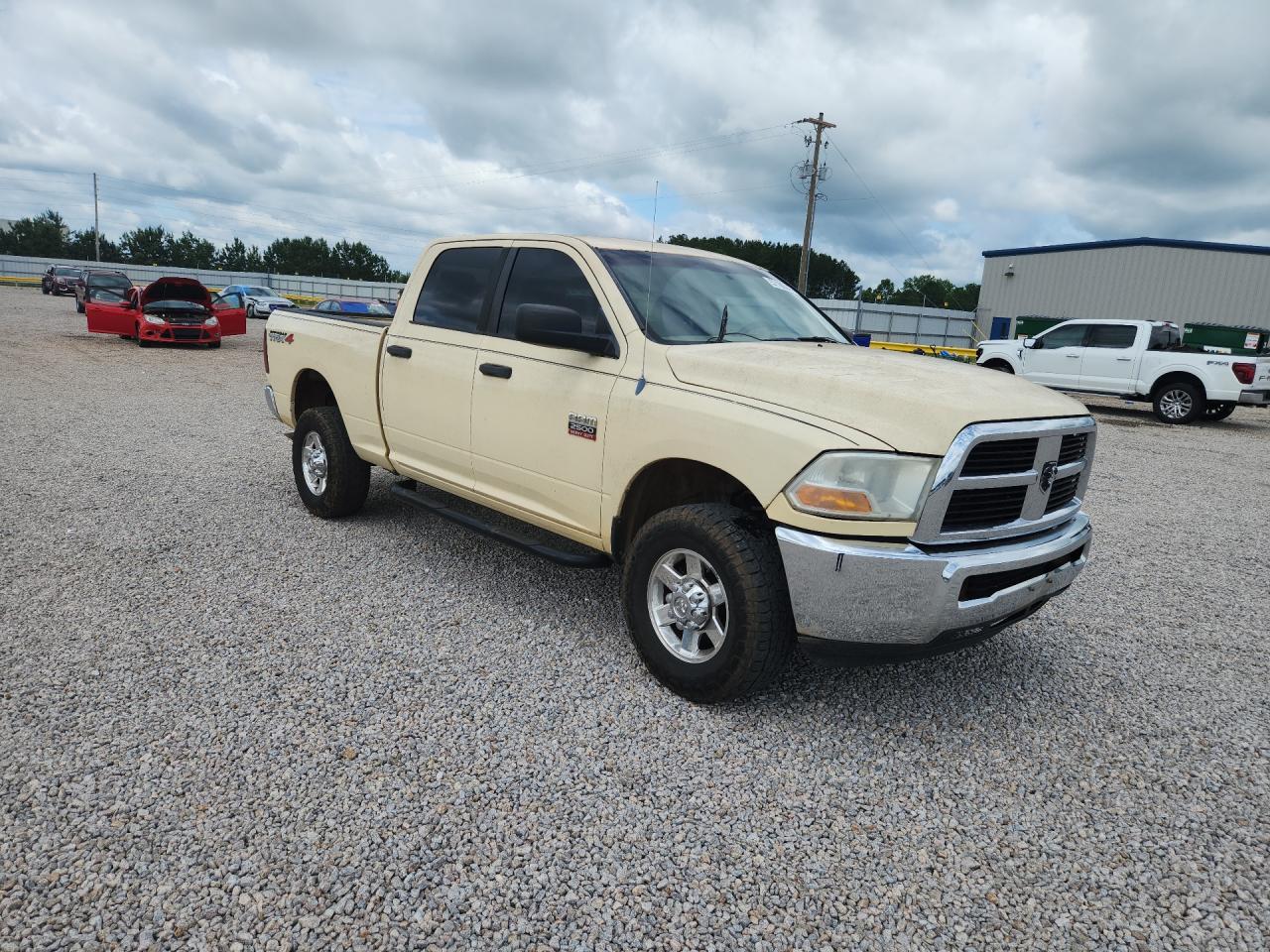 2011 Dodge Ram 2500 Cream vin: 3D7TT2CT6BG613721