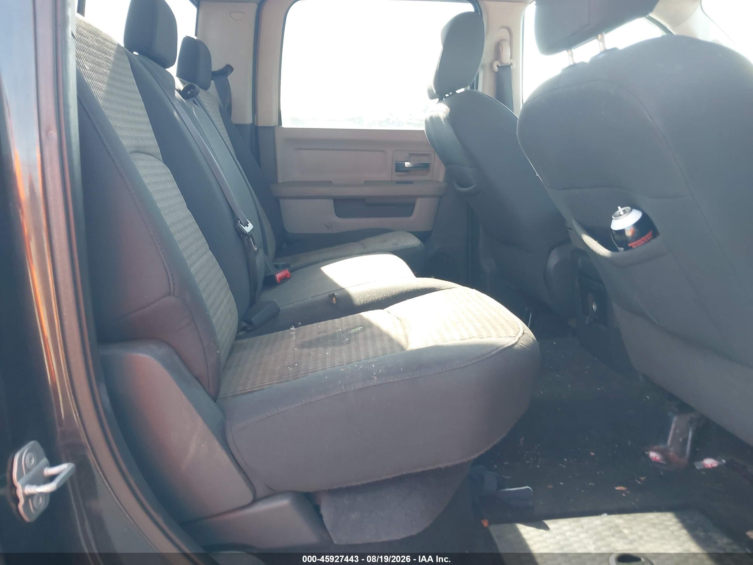 2010 Dodge Ram 2500 Slt Black vin: 3D7TT2CT7AG158490