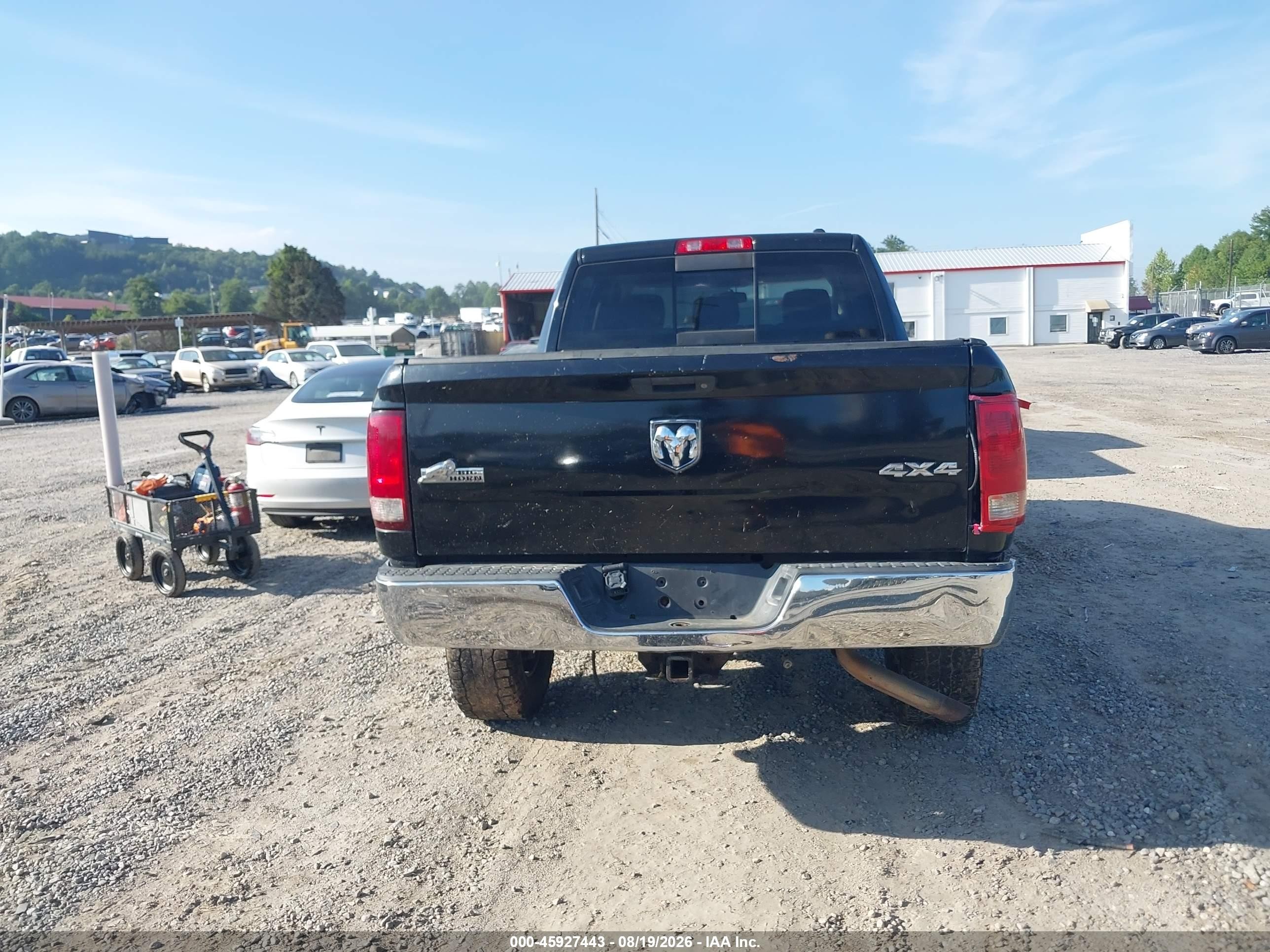 2010 Dodge Ram 2500 Slt Black vin: 3D7TT2CT7AG158490