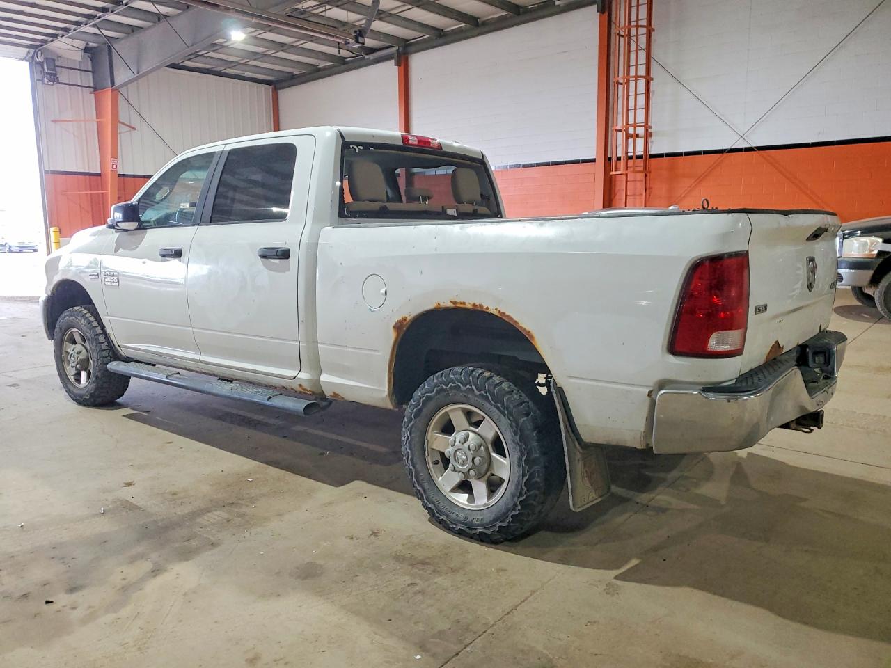 2011 Dodge Ram 2500 White vin: 3D7TT2CT9BG591374