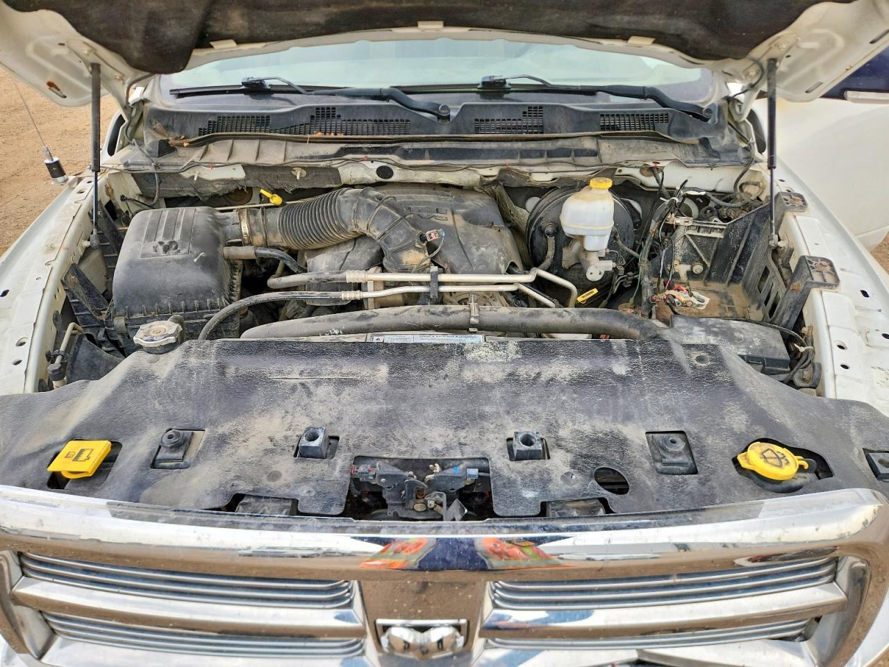 2011 Dodge Ram 2500 White vin: 3D7TT2CT9BG591374