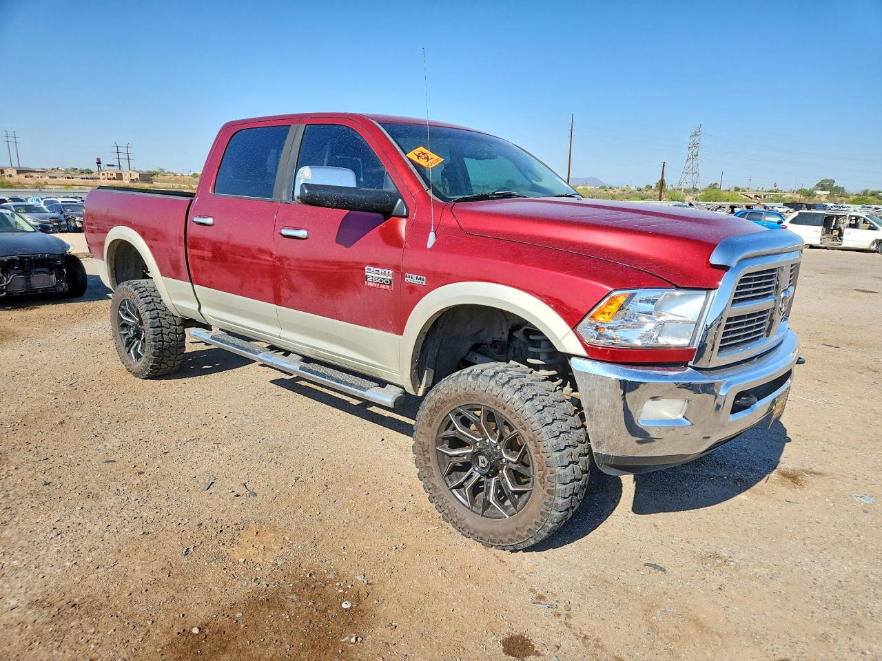 2011 Dodge Ram 2500 Red vin: 3D7TT2CT9BG608304