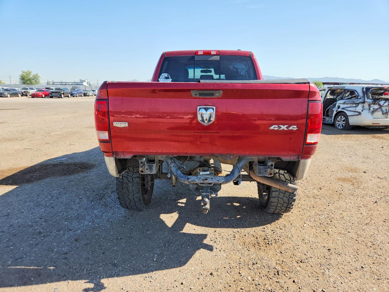 2011 Dodge Ram 2500 Red vin: 3D7TT2CT9BG608304
