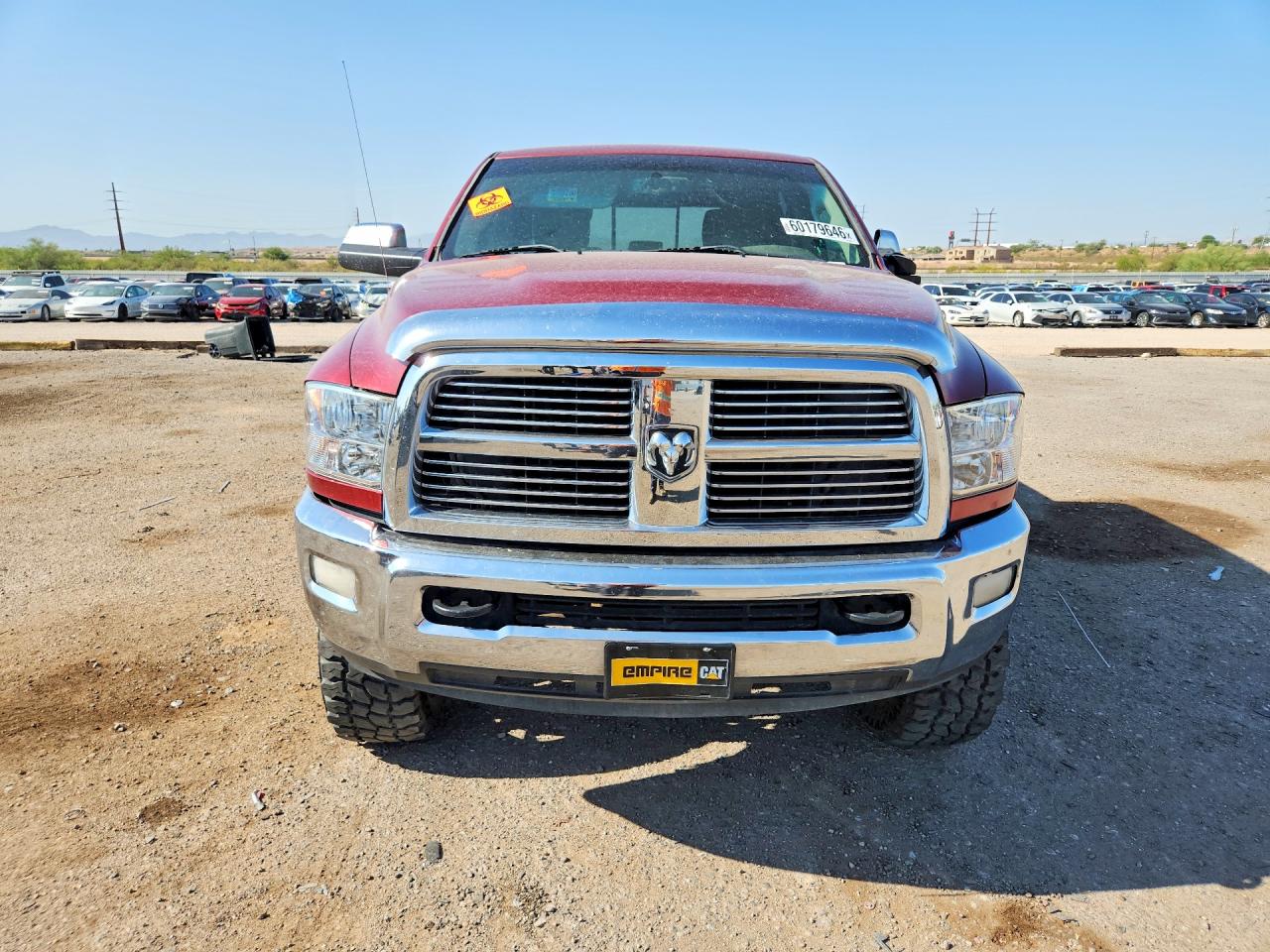 2011 Dodge Ram 2500 Red vin: 3D7TT2CT9BG608304