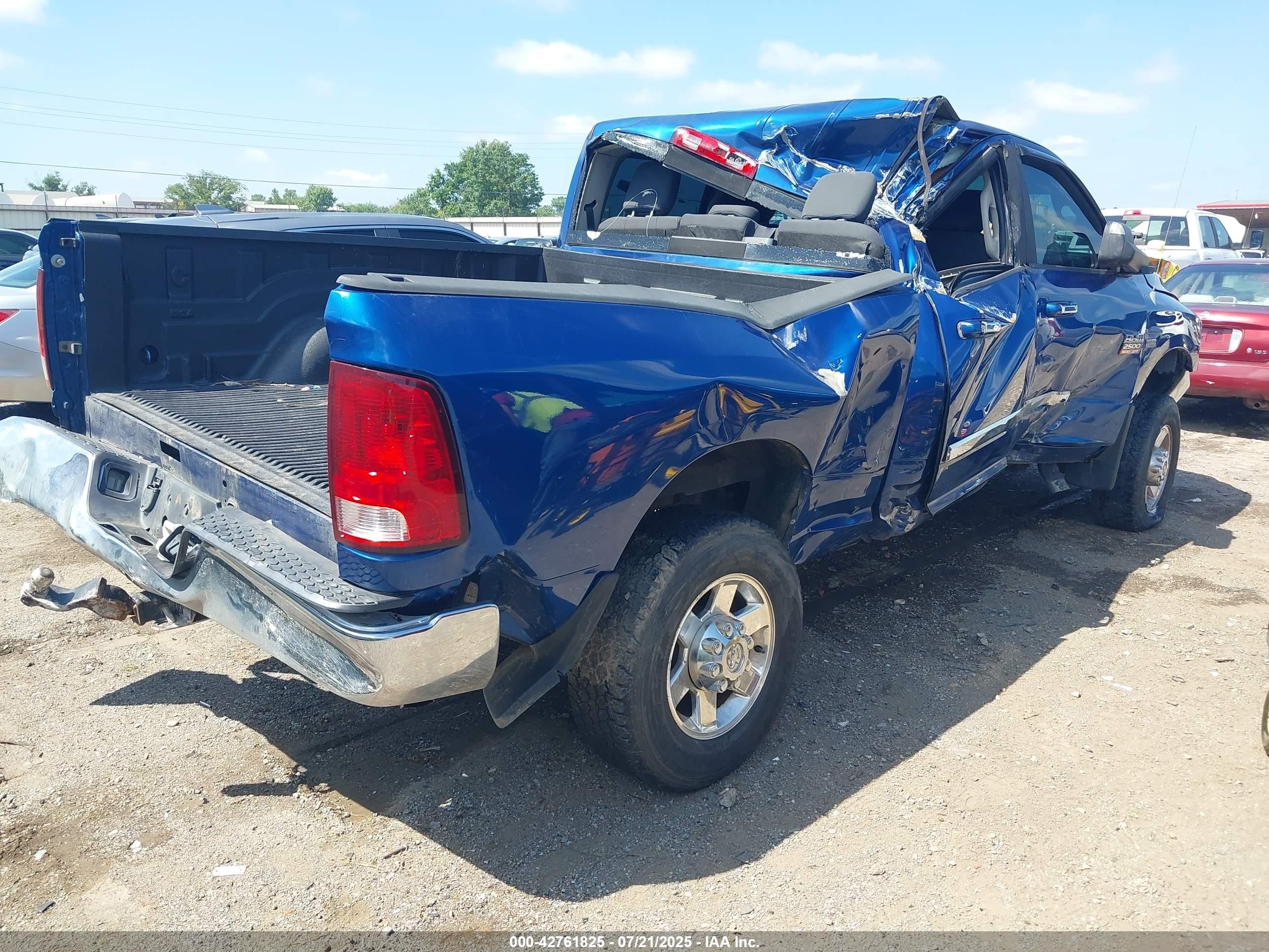 2011 Ram Ram 2500 Slt Dark Blue vin: 3D7TT2CTXBG575409