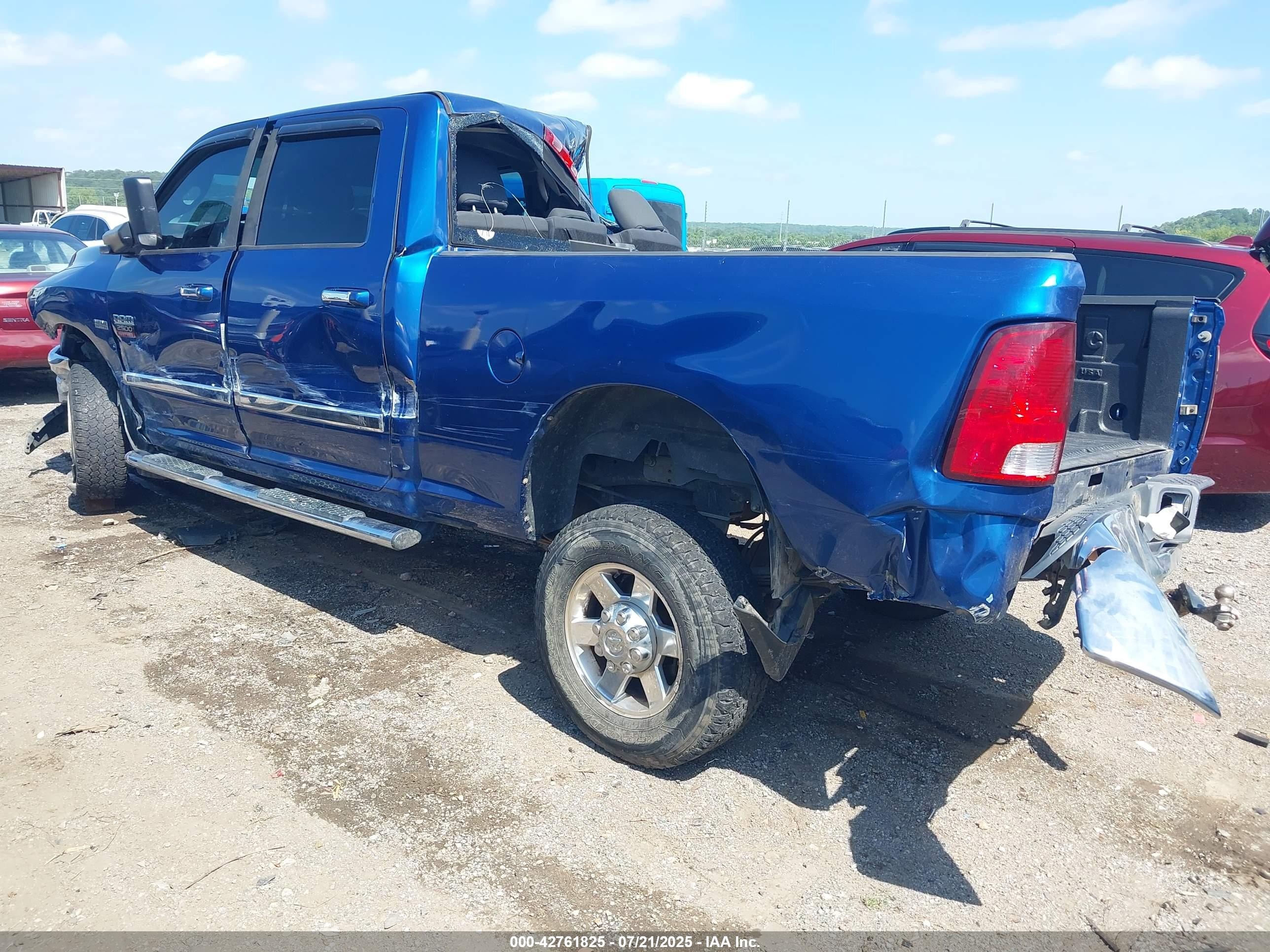 2011 Ram Ram 2500 Slt Dark Blue vin: 3D7TT2CTXBG575409
