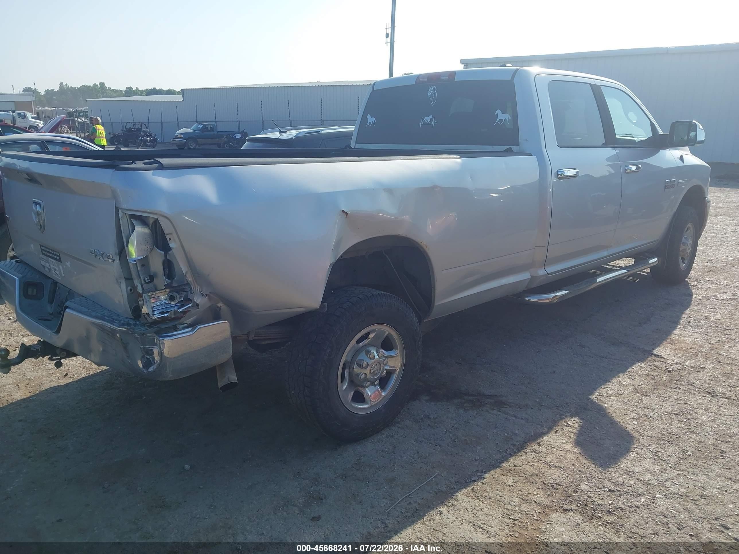 2011 Ram Ram 2500 Slt Gray vin: 3D7TT2CTXBG593201