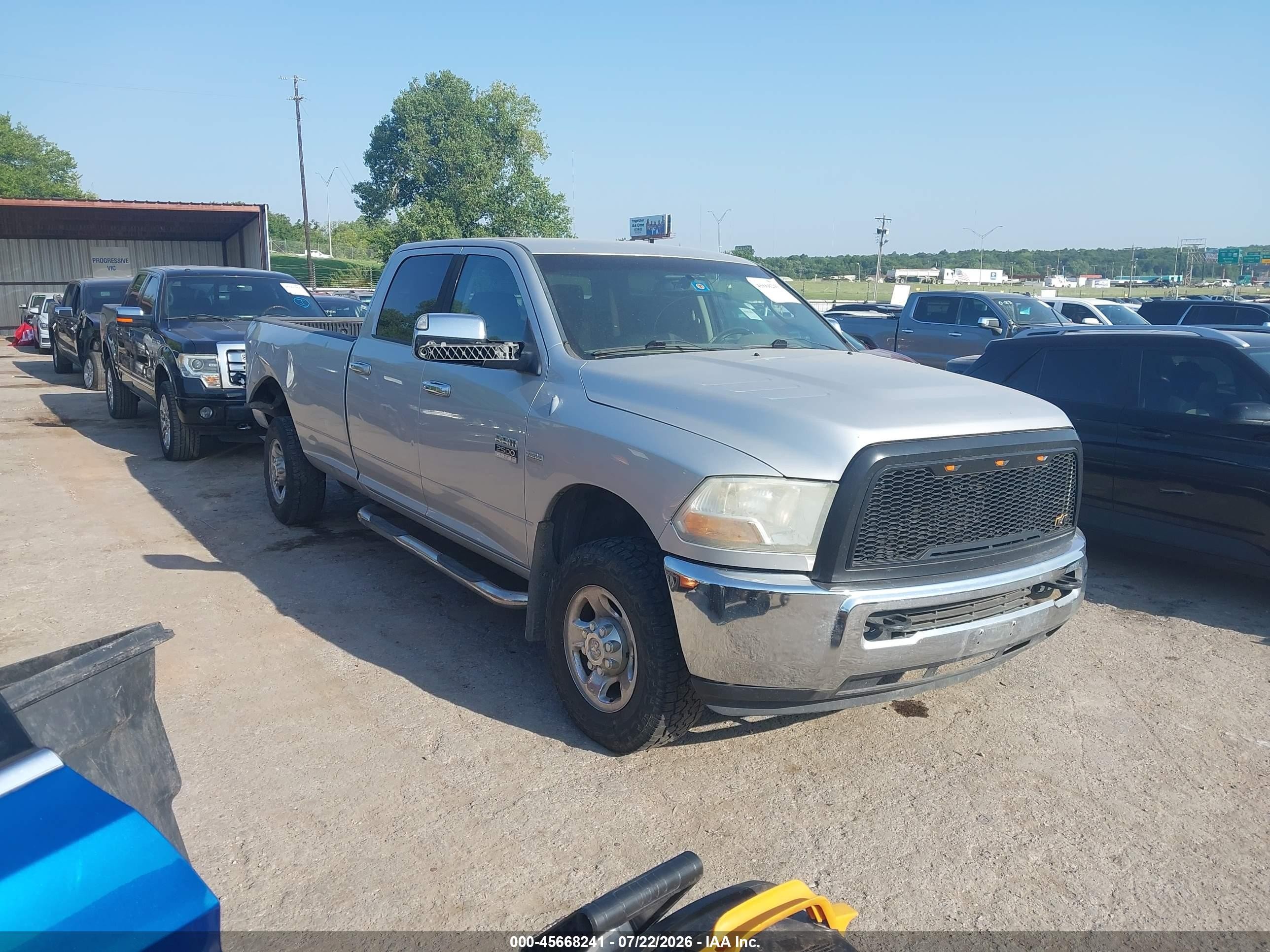 2011 Ram Ram 2500 Slt Gray vin: 3D7TT2CTXBG593201