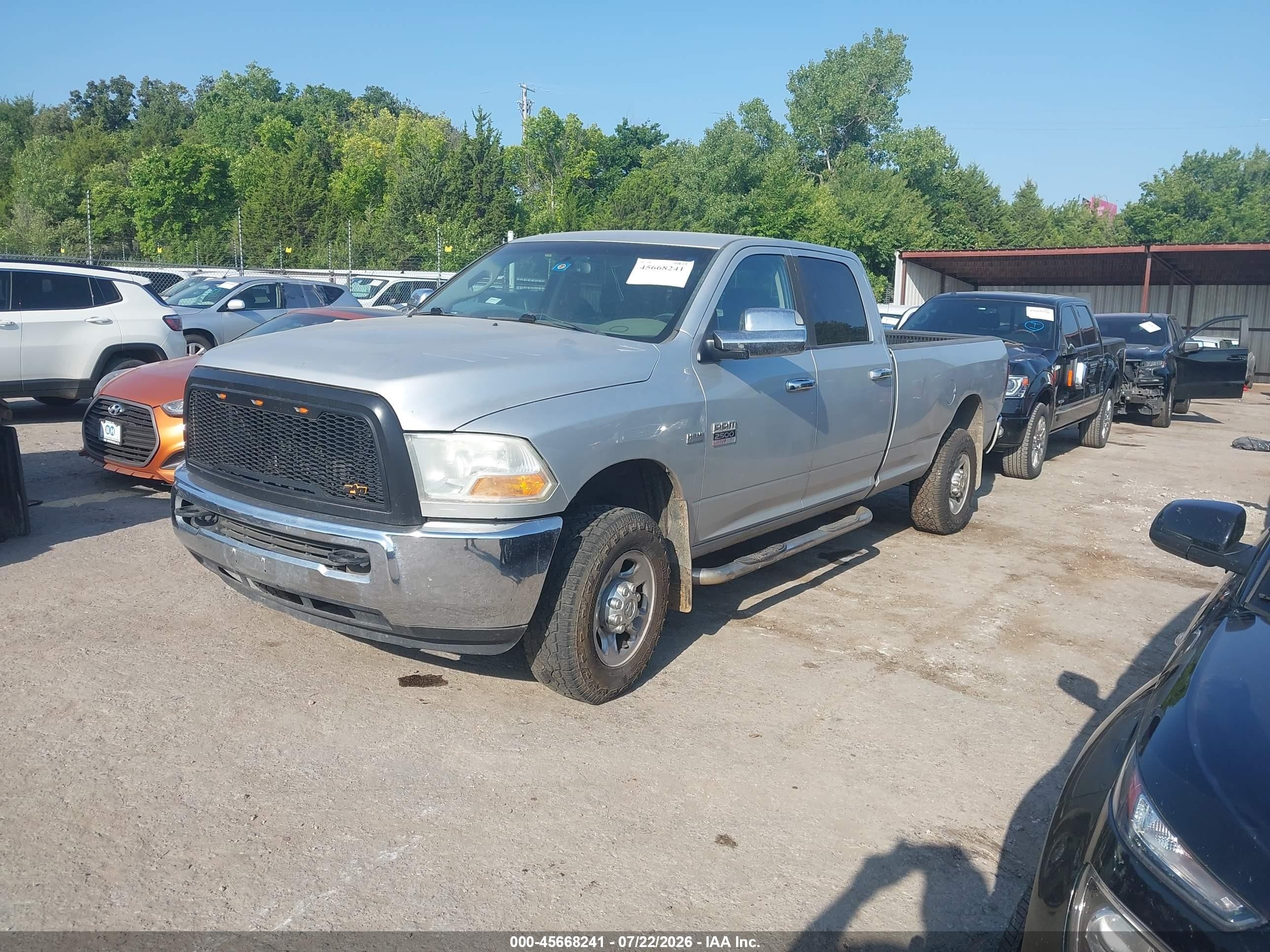 2011 Ram Ram 2500 Slt Gray vin: 3D7TT2CTXBG593201