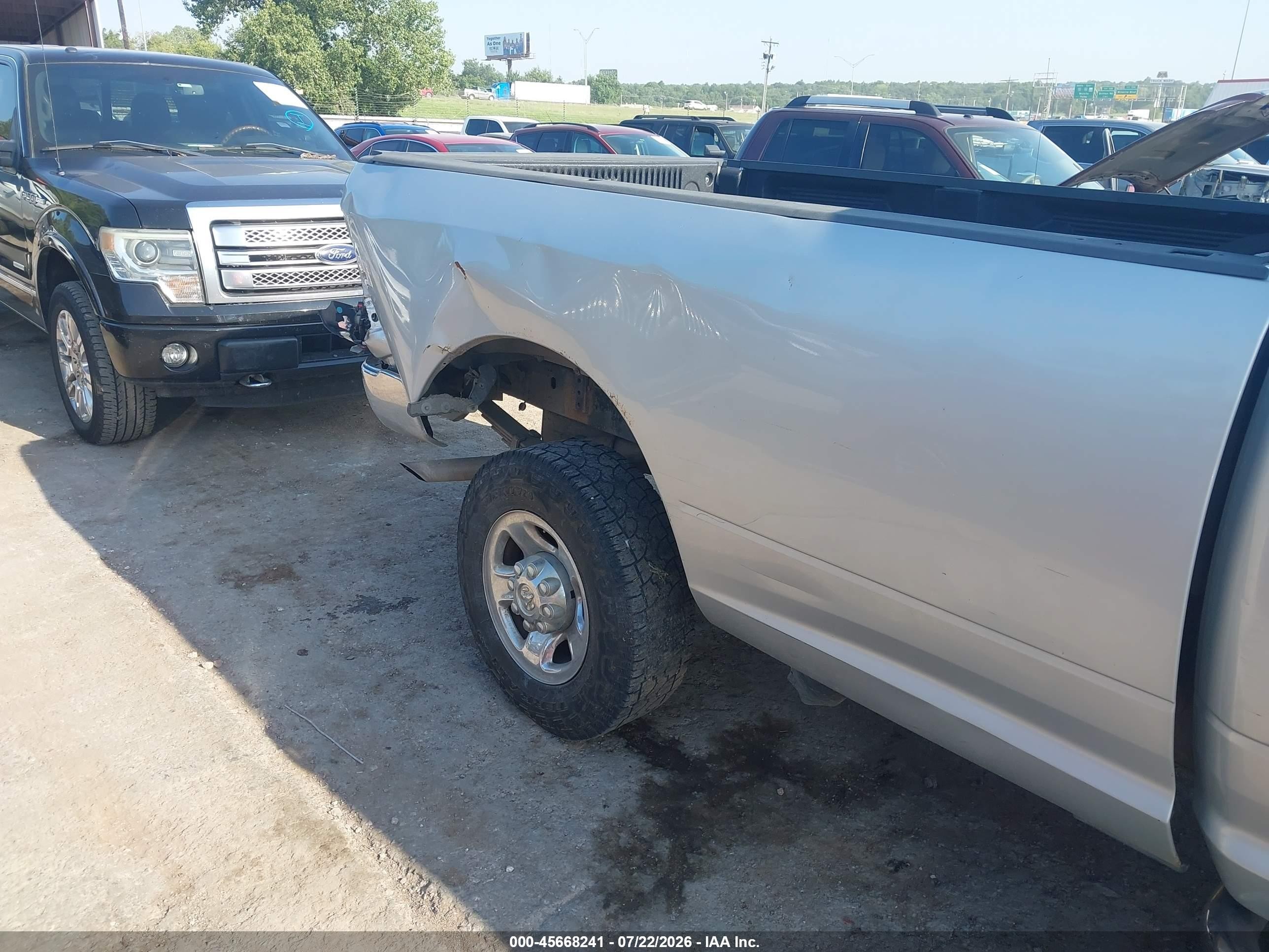 2011 Ram Ram 2500 Slt Gray vin: 3D7TT2CTXBG593201