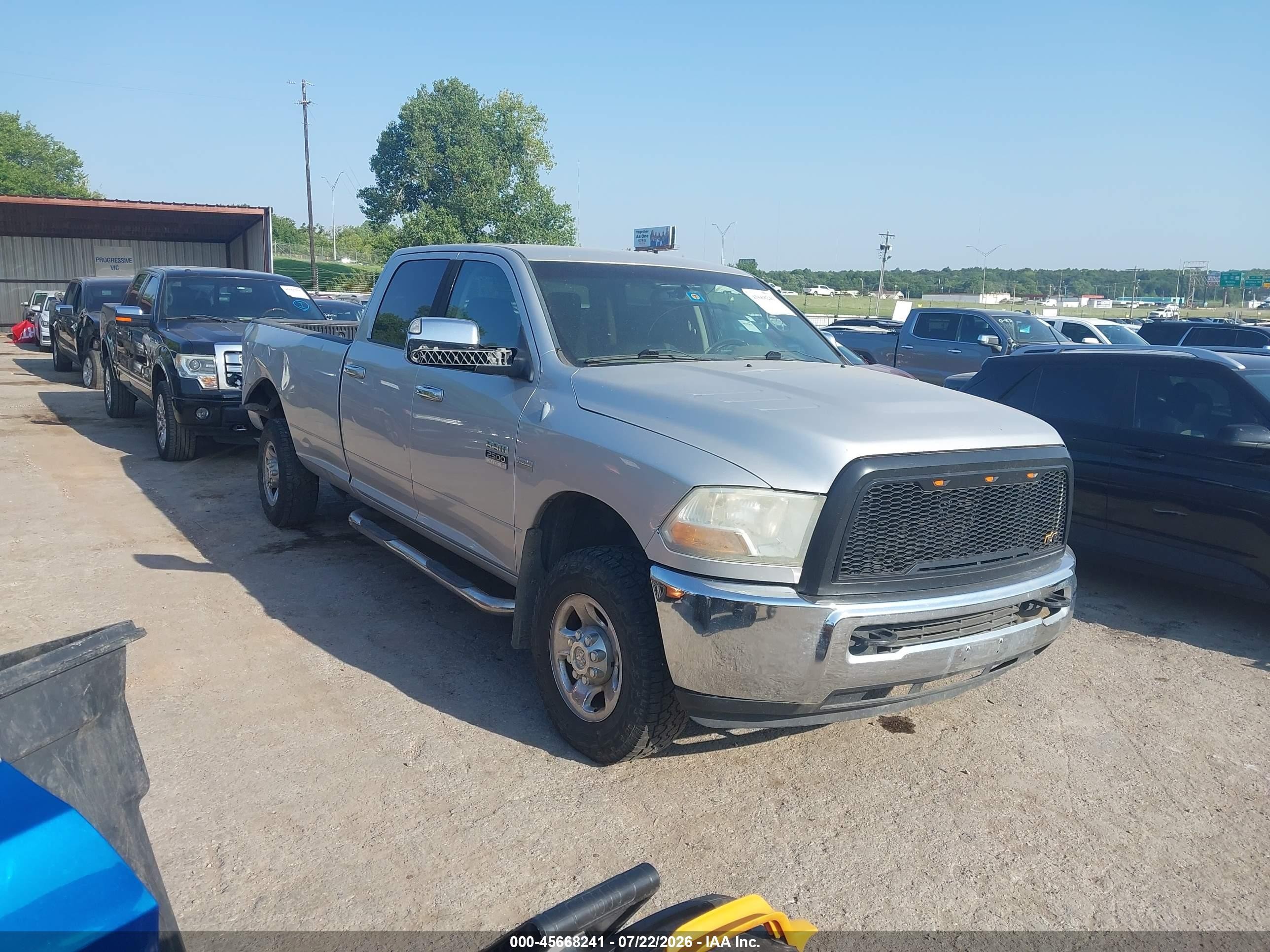 2011 Ram Ram 2500 Slt Gray vin: 3D7TT2CTXBG593201