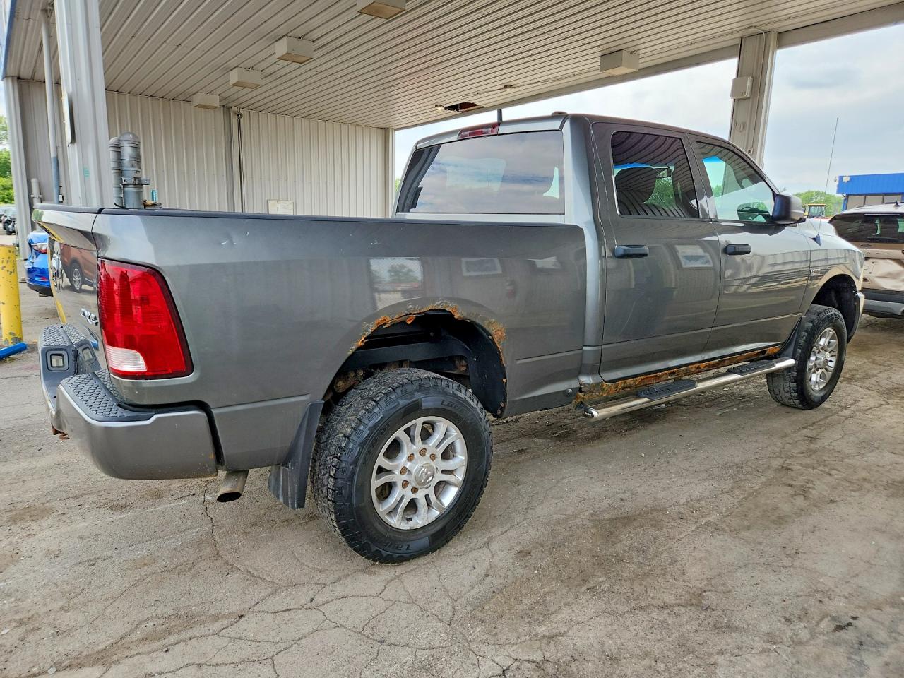 2011 Dodge Ram 2500 Gray vin: 3D7TT2CTXBG595305