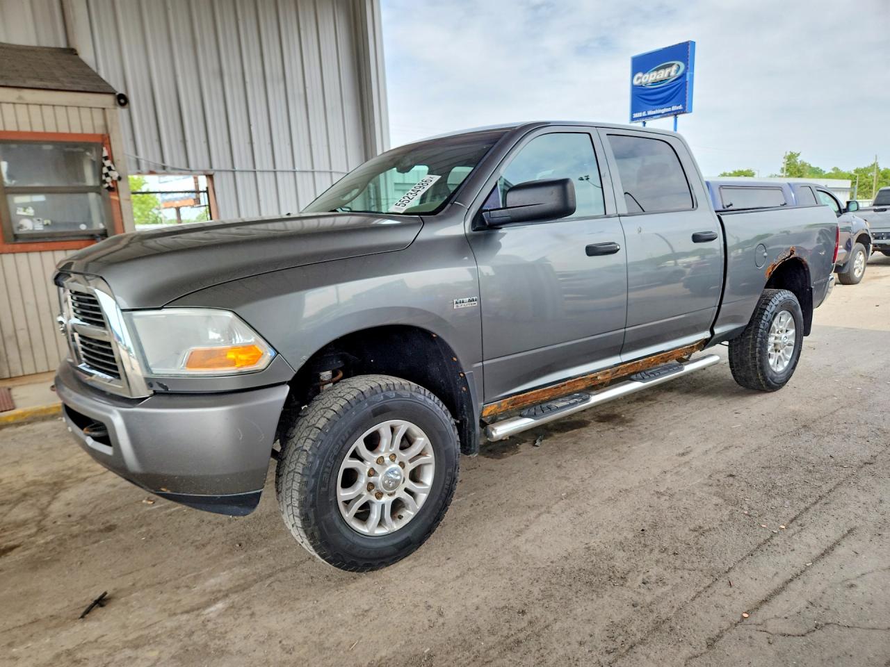 2011 Dodge Ram 2500 Gray vin: 3D7TT2CTXBG595305