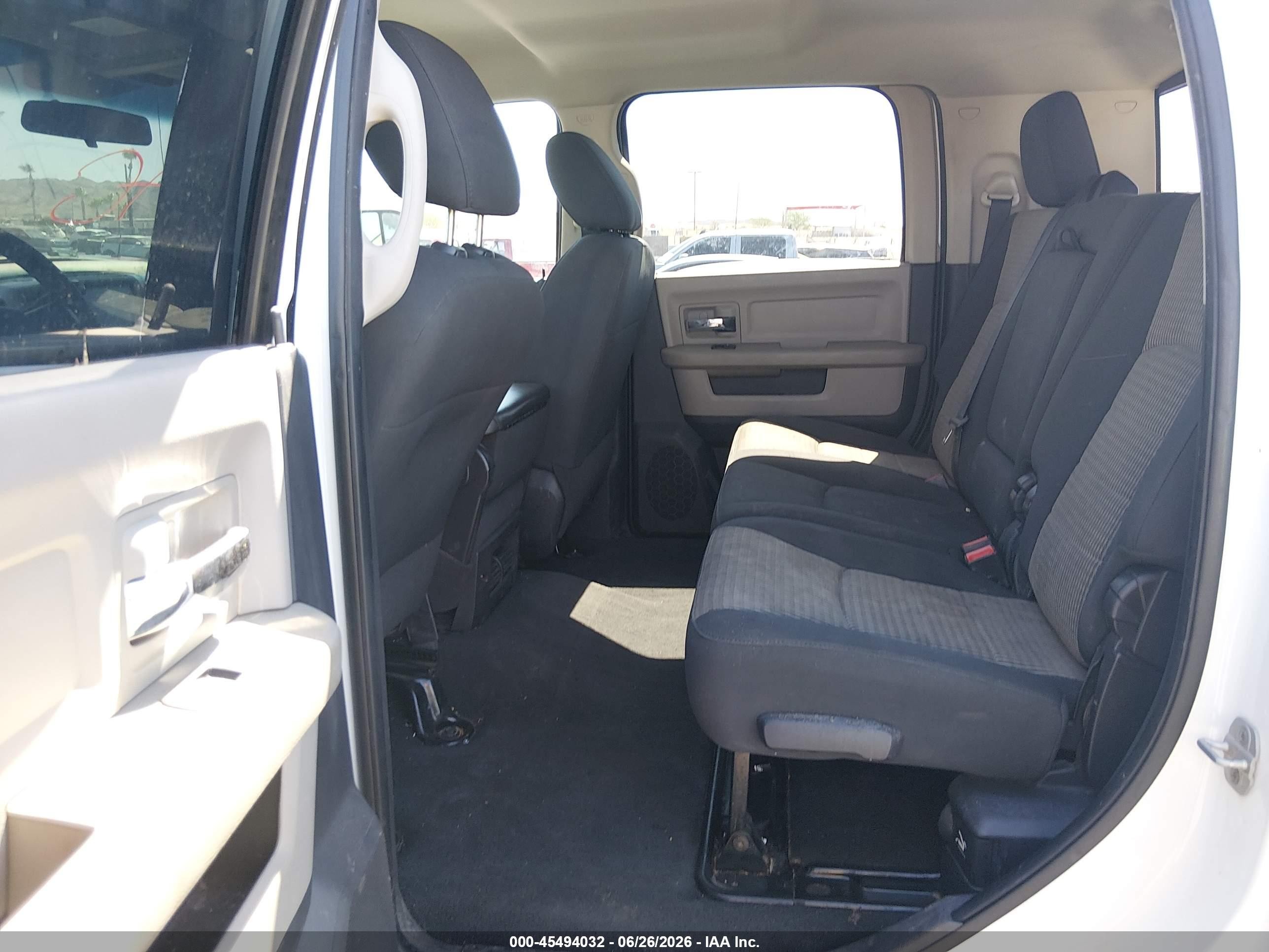 2011 Ram Ram 2500 Slt White vin: 3D7TT2HT6BG507228