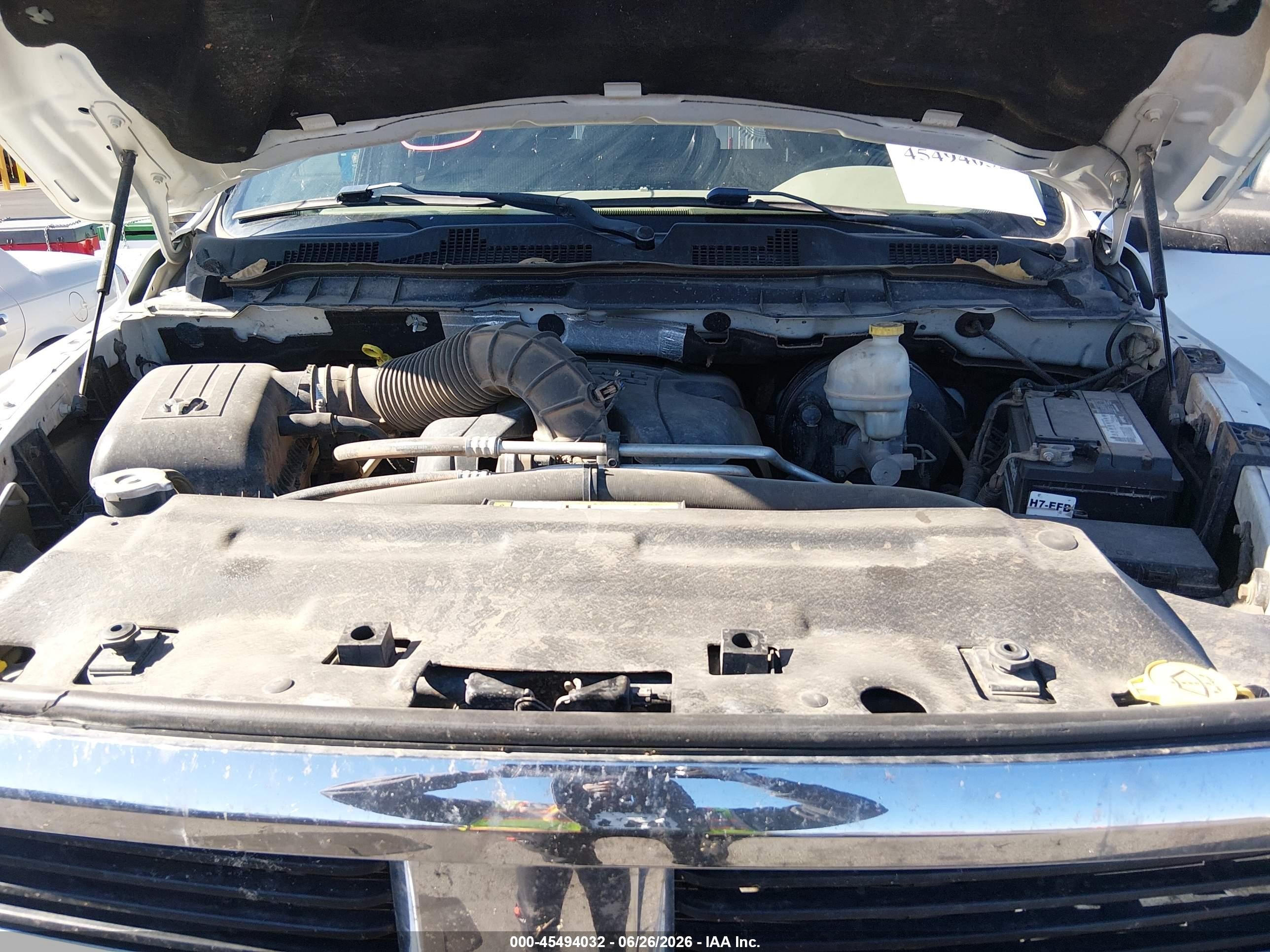 2011 Ram Ram 2500 Slt White vin: 3D7TT2HT6BG507228