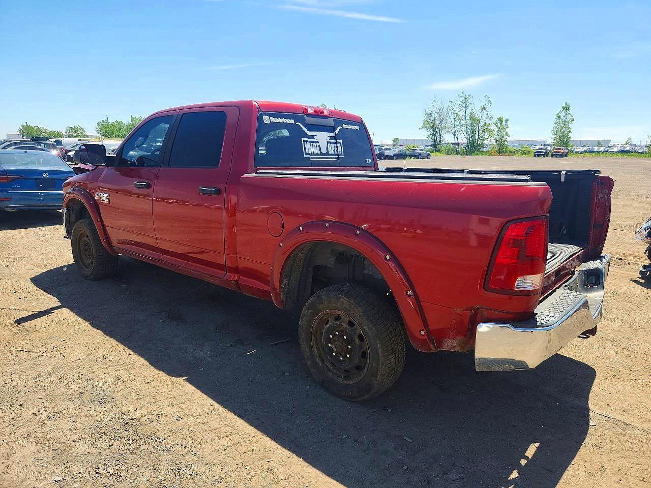 2010 Dodge Ram 2500 Burgundy vin: 3D7UT2CL0AG164961