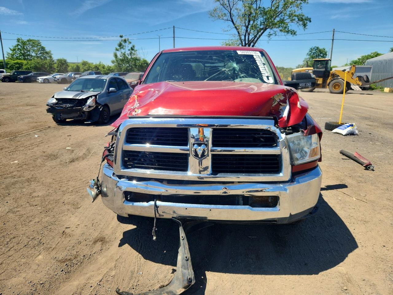 2010 Dodge Ram 2500 Burgundy vin: 3D7UT2CL0AG164961