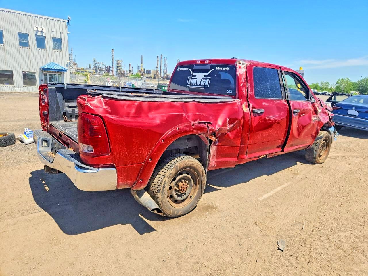 2010 Dodge Ram 2500 Burgundy vin: 3D7UT2CL0AG164961