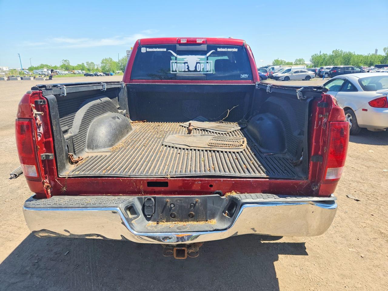 2010 Dodge Ram 2500 Burgundy vin: 3D7UT2CL0AG164961