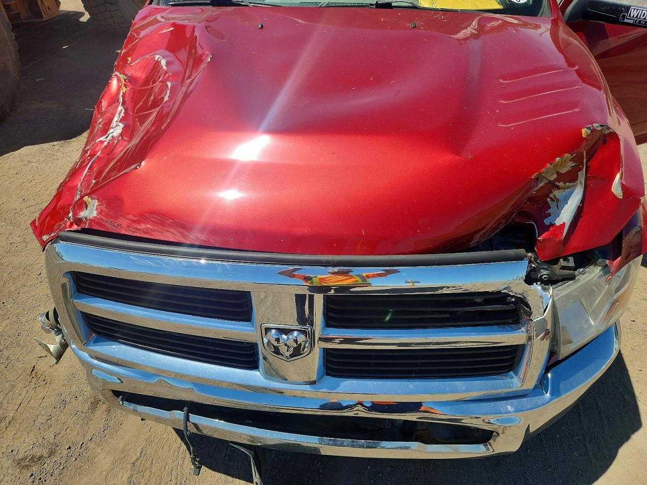 2010 Dodge Ram 2500 Burgundy vin: 3D7UT2CL0AG164961