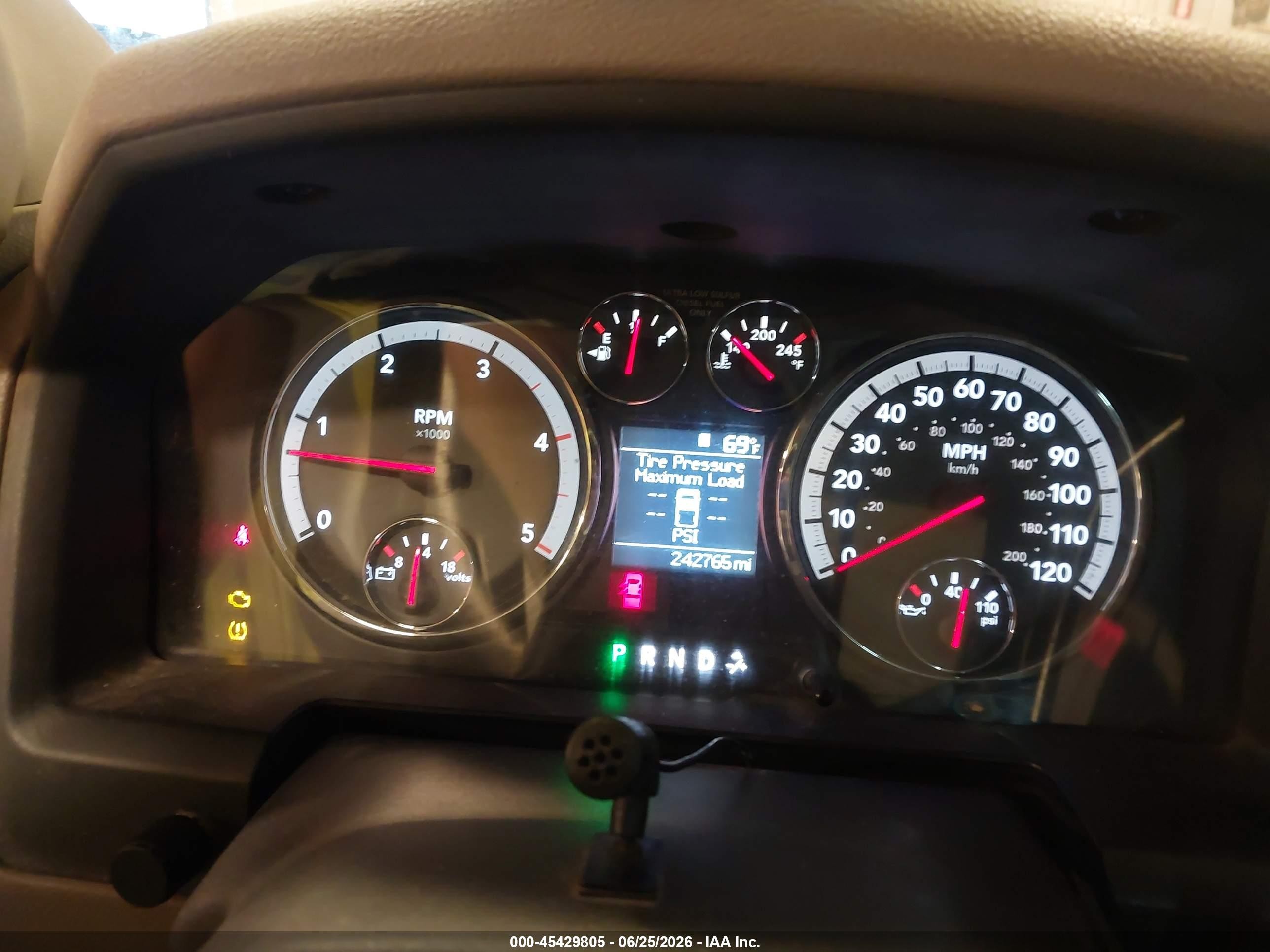2010 Dodge Ram 2500 St White vin: 3D7UT2CL0AG170503